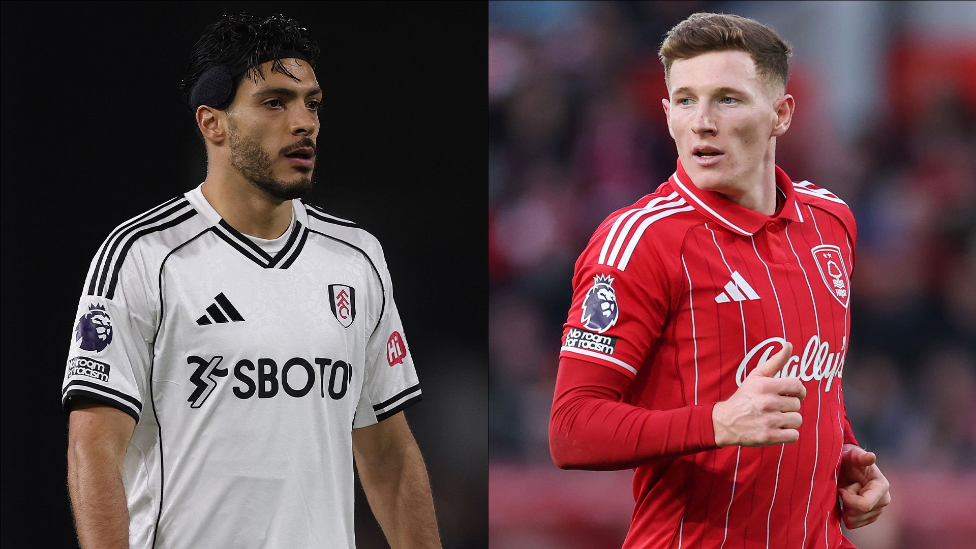 Raul Jimenez Fulham Elliot Anderson Nottingham Forest