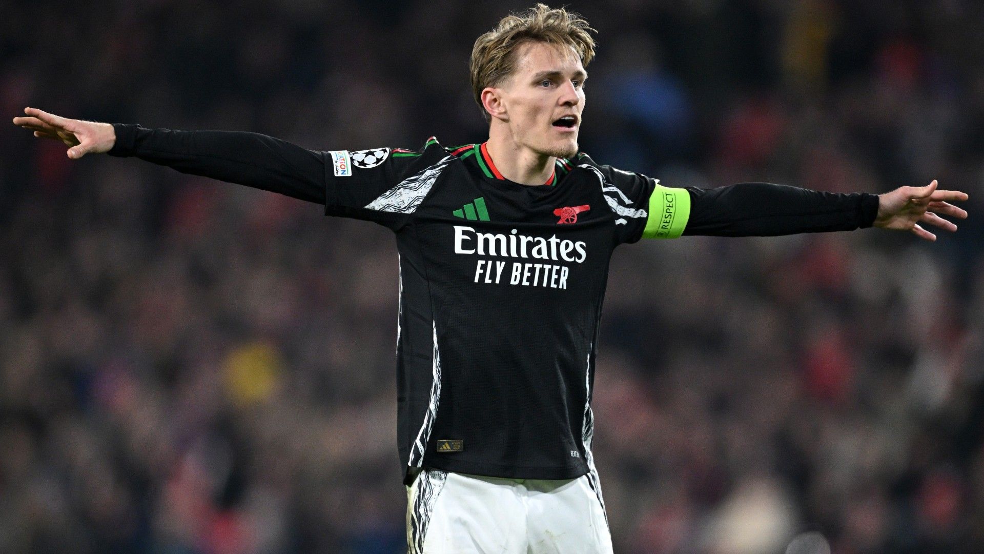 Martin Odegaard of Arsenal