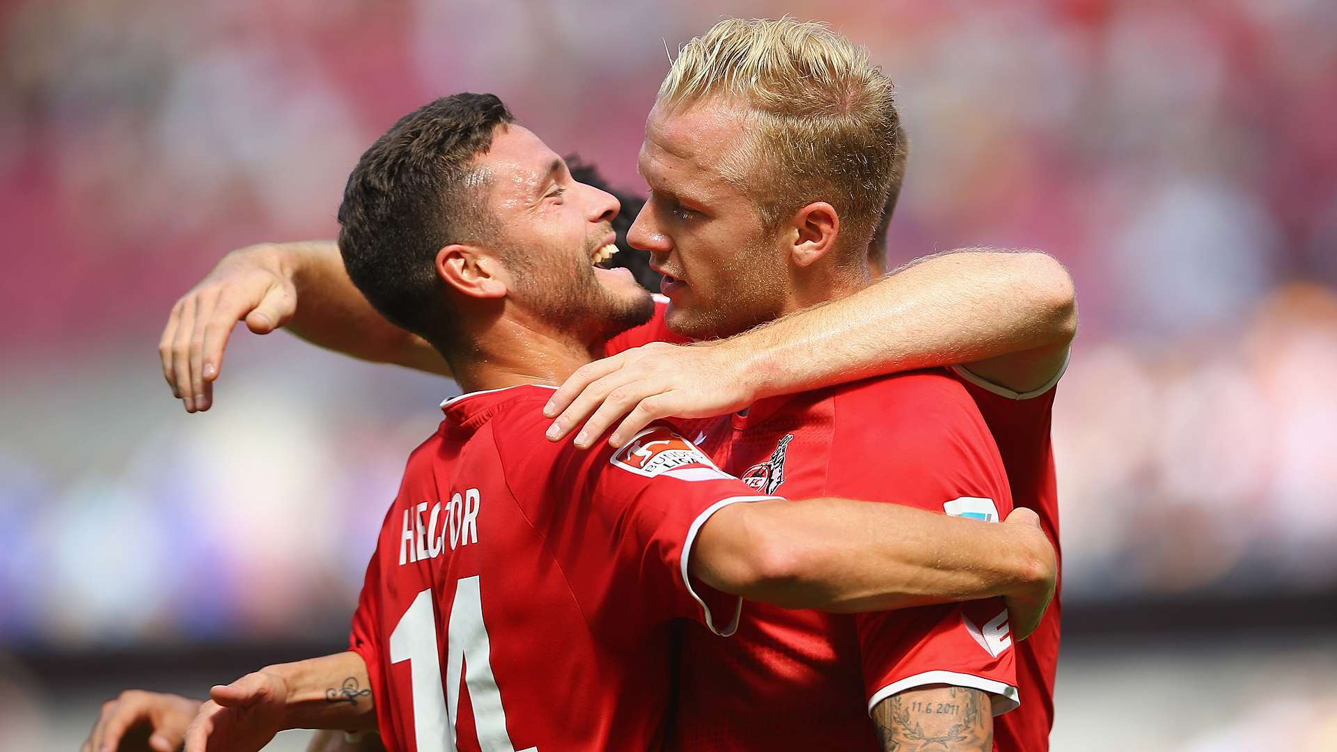 Kevin Vogt 1. FC Köln FC Valencia Colonia Cup 08022015