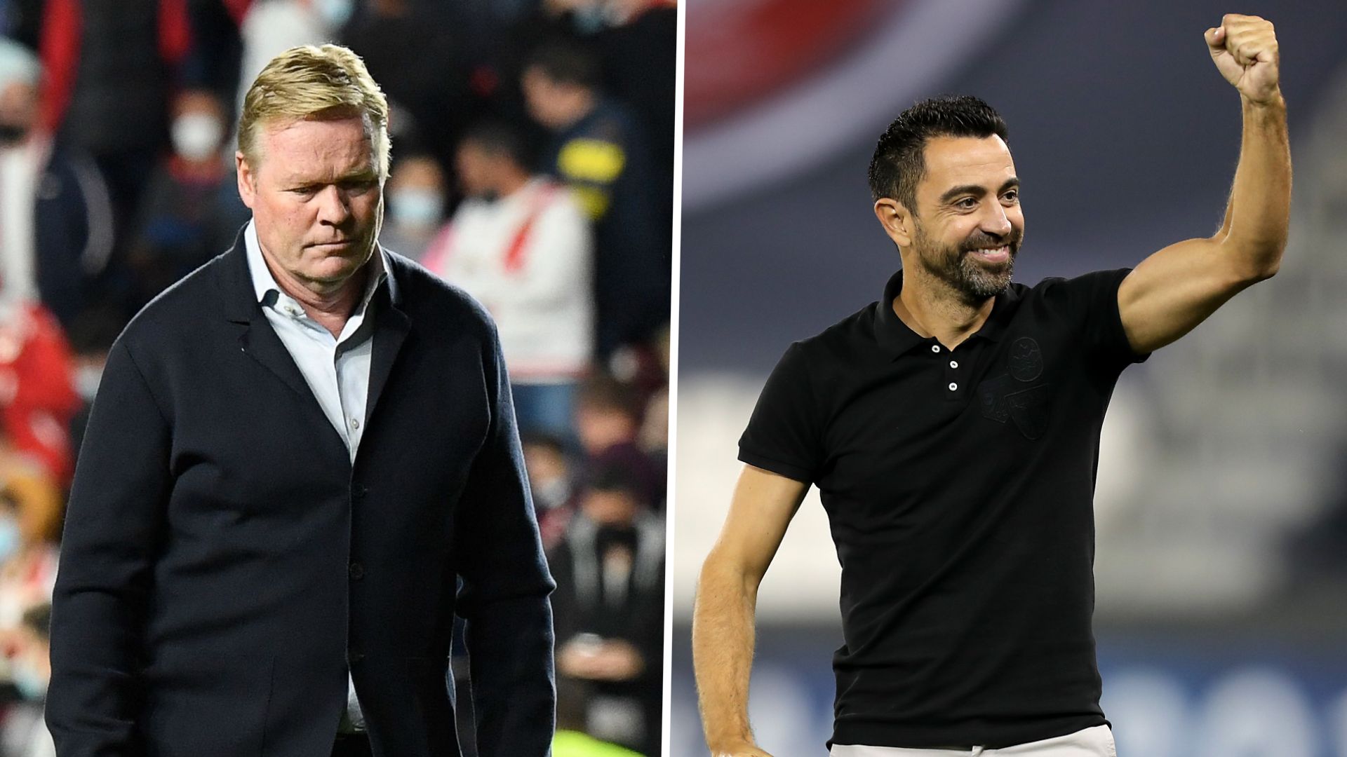 Xavi Koeman split Barcelona