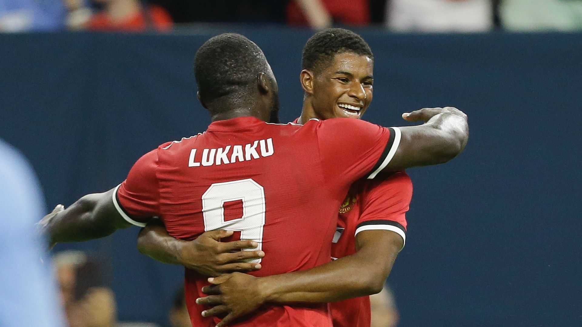 Marcus Rashford Romel Lukaku Manchester United ICC