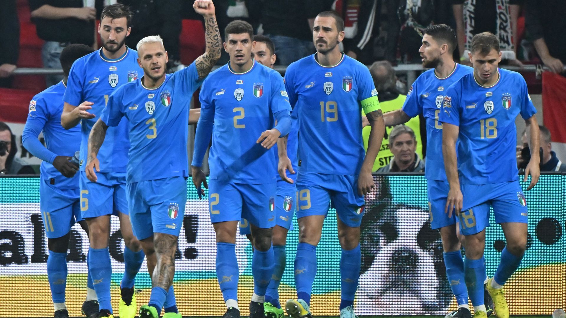 Italy celebrating 2022