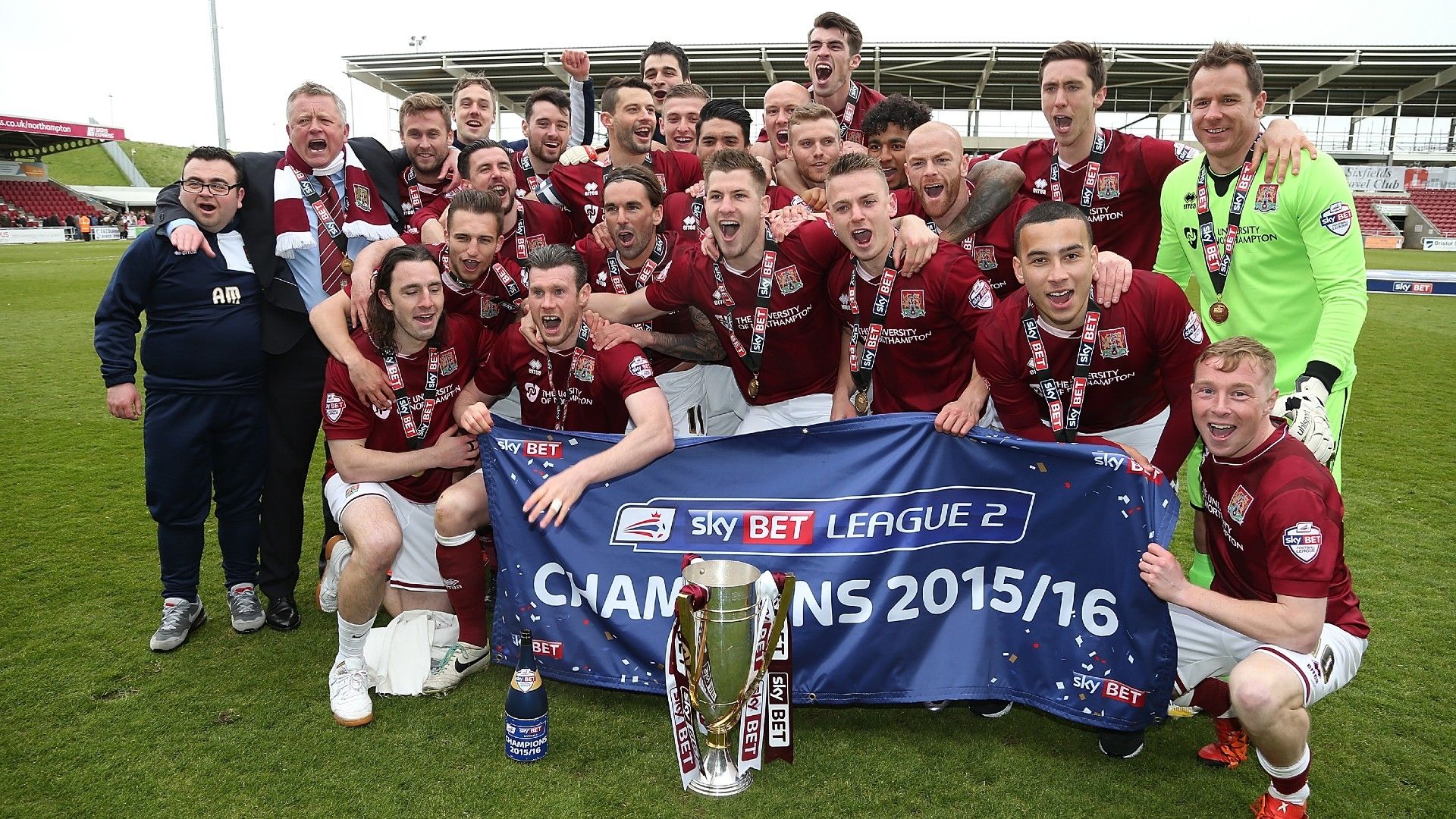 Northampton 2016 League Two trophy
