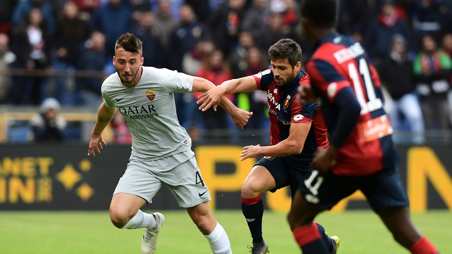 Cristante Genoa Roma