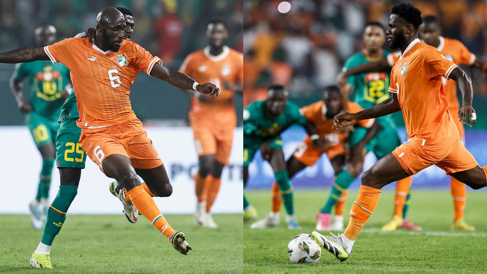 Seko Fofana Frank Kessie Senegal Ivory Coast AFCON 2023