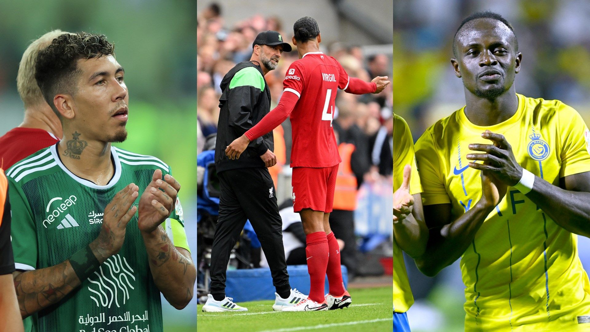 Virgil van Dijk - Klopp - Liverpool - Sadio Mane - Firmino - Ahli - Nassr 2023
