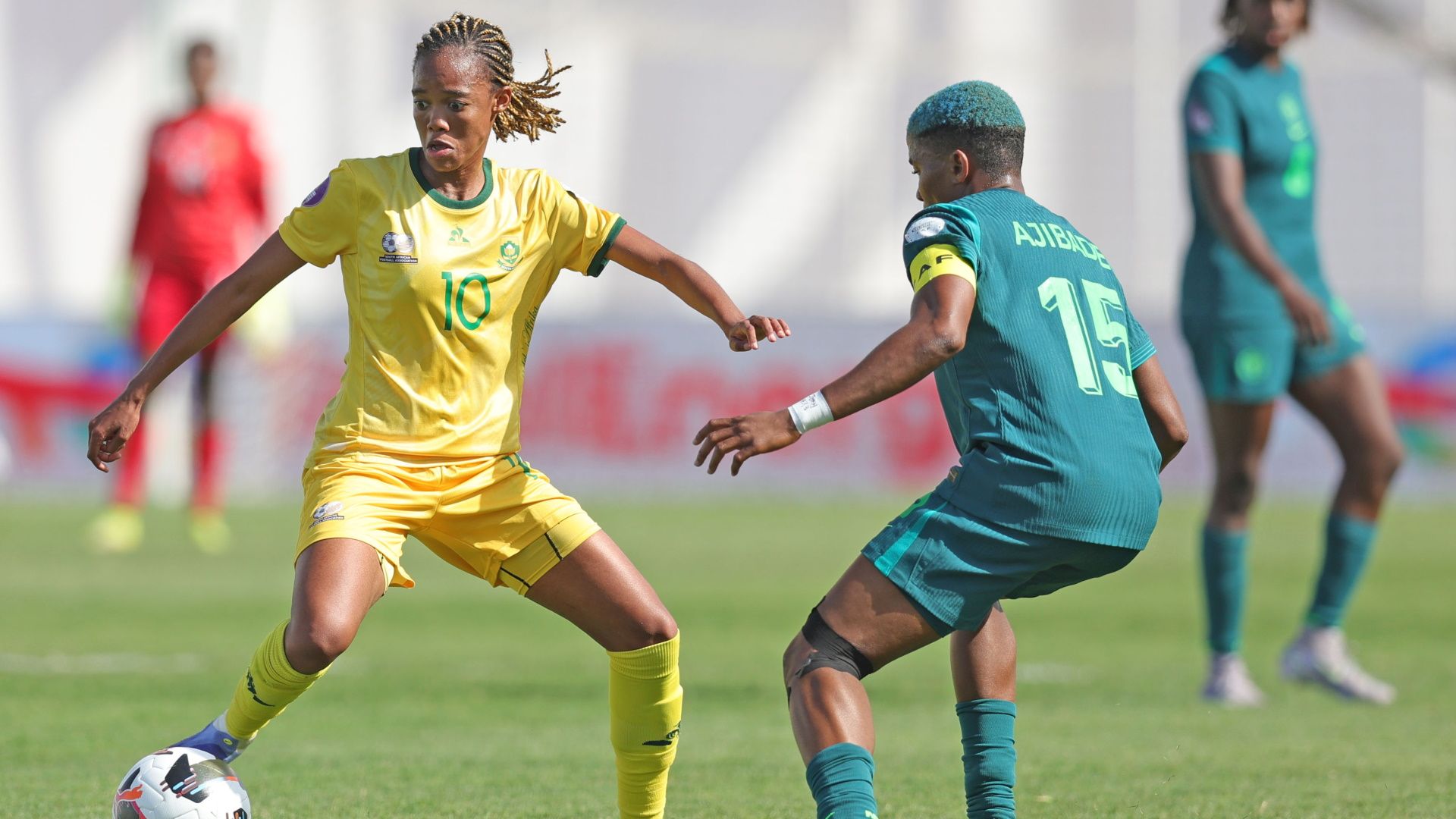 Linda Motlhalo & Rasheedat Ajibade, Nigeria vs Banyana Banyana, July 2025