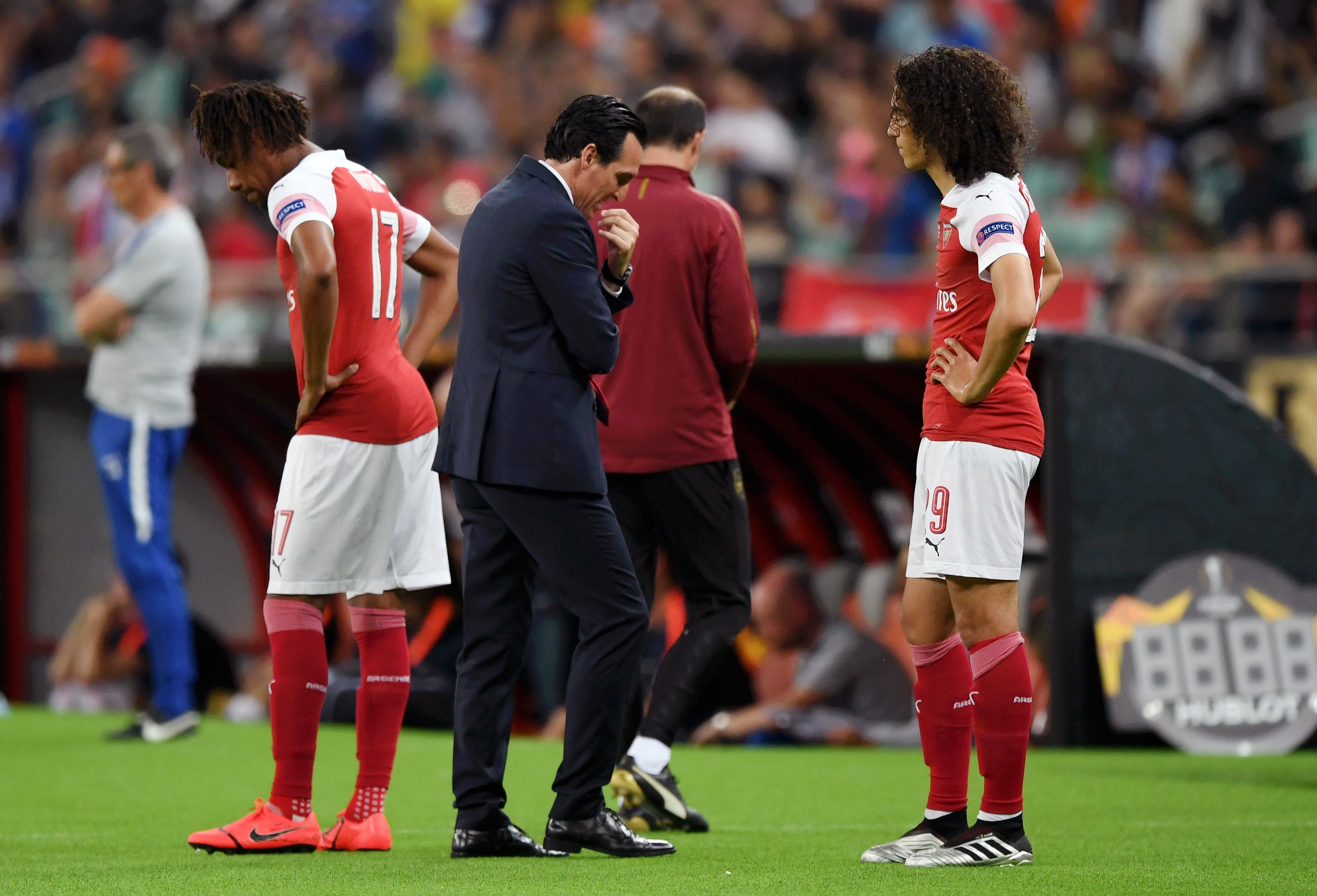 Unai Emery Chelsea Arsenal Europa League final
