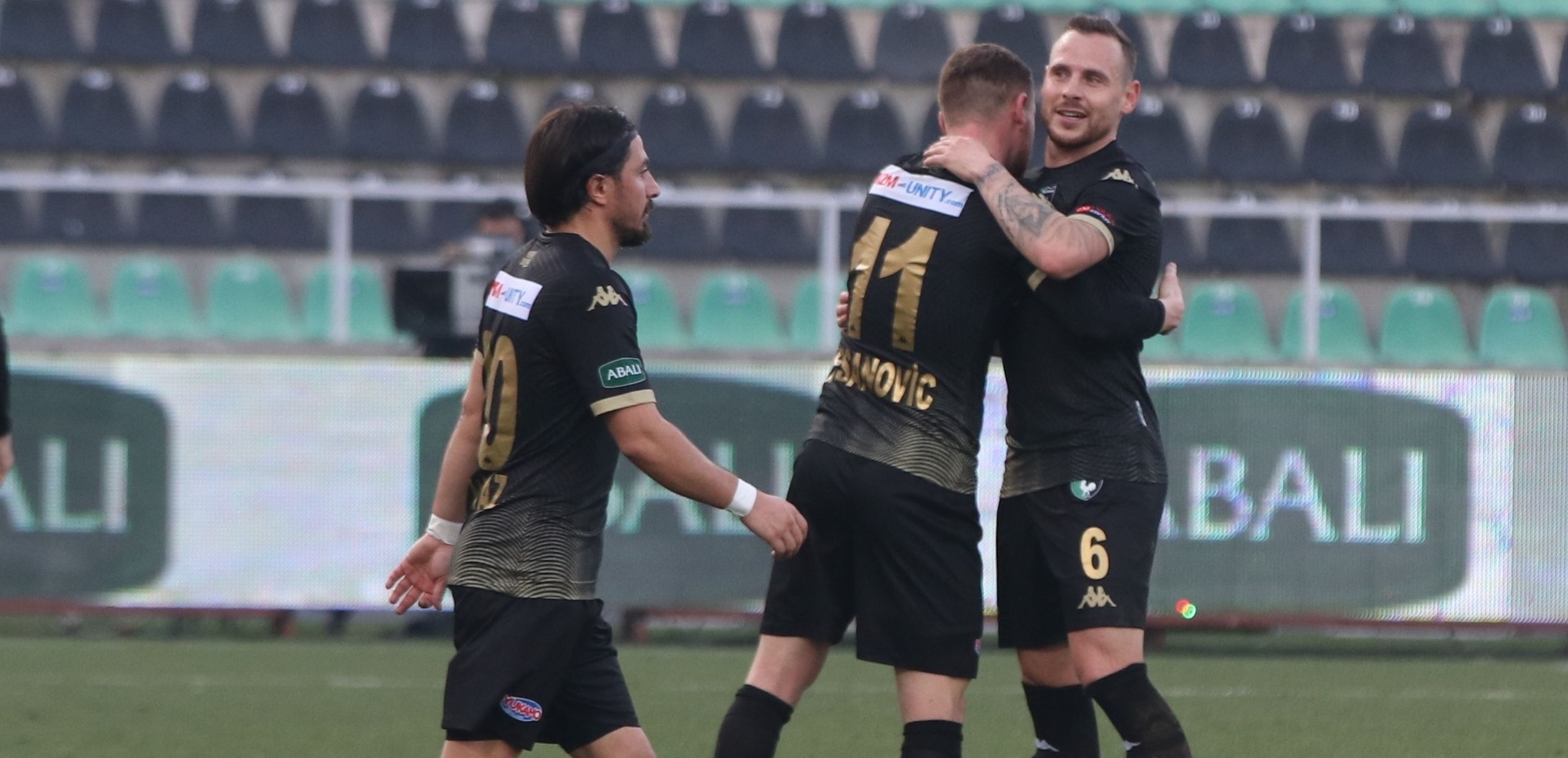 Denizlispor Goal Celebration vs. Goztepe 01/31/21