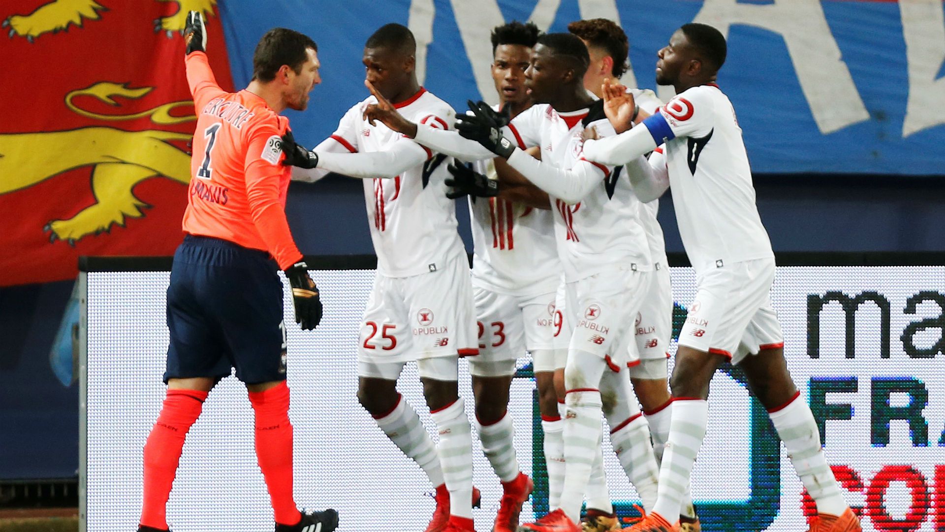 Rémy Verctoutre Caen Lille Ligue 1 13012018