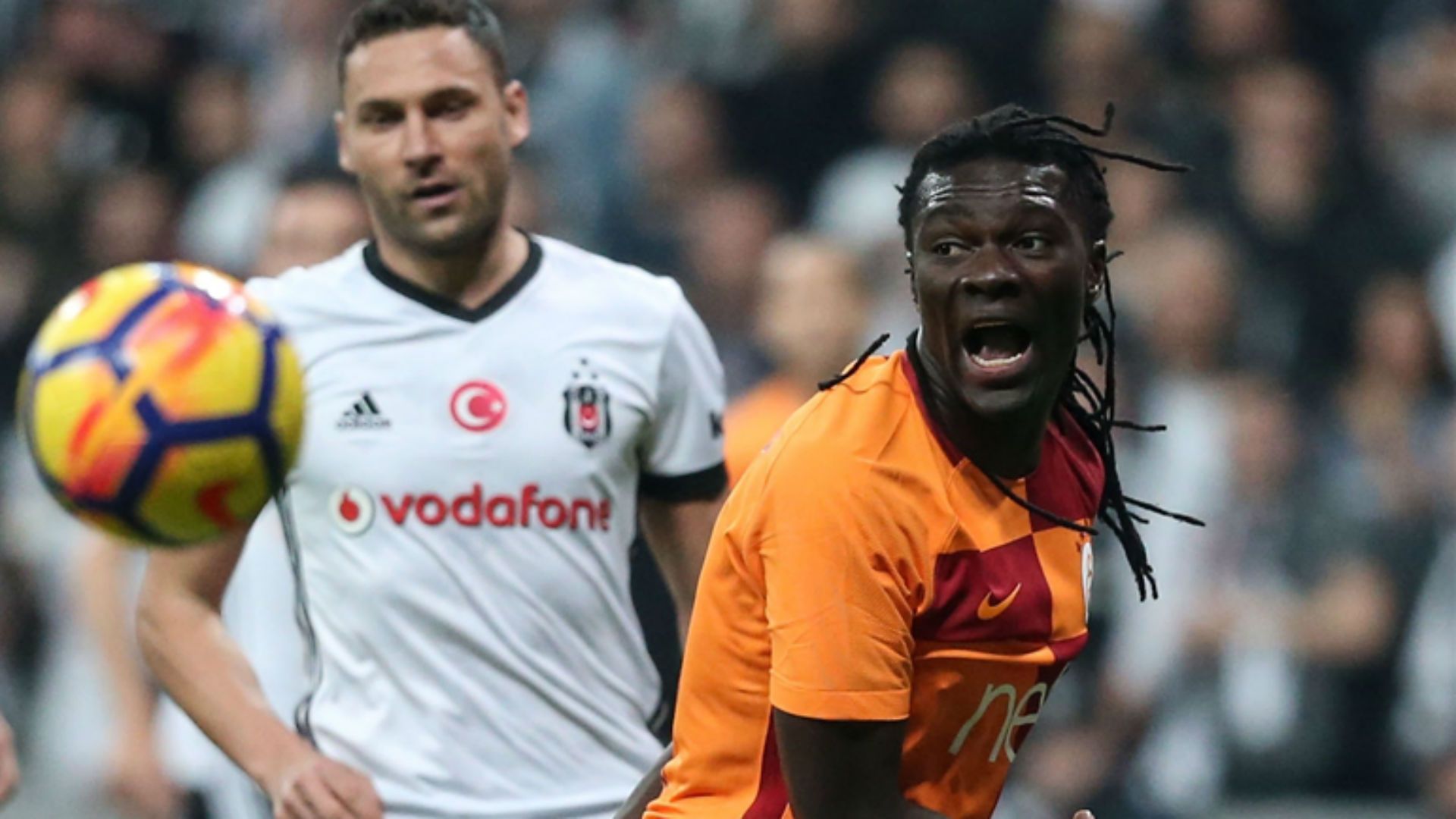 Dusko Tosic Bafetimbi Gomis Besiktas Galatasaray 12022017
