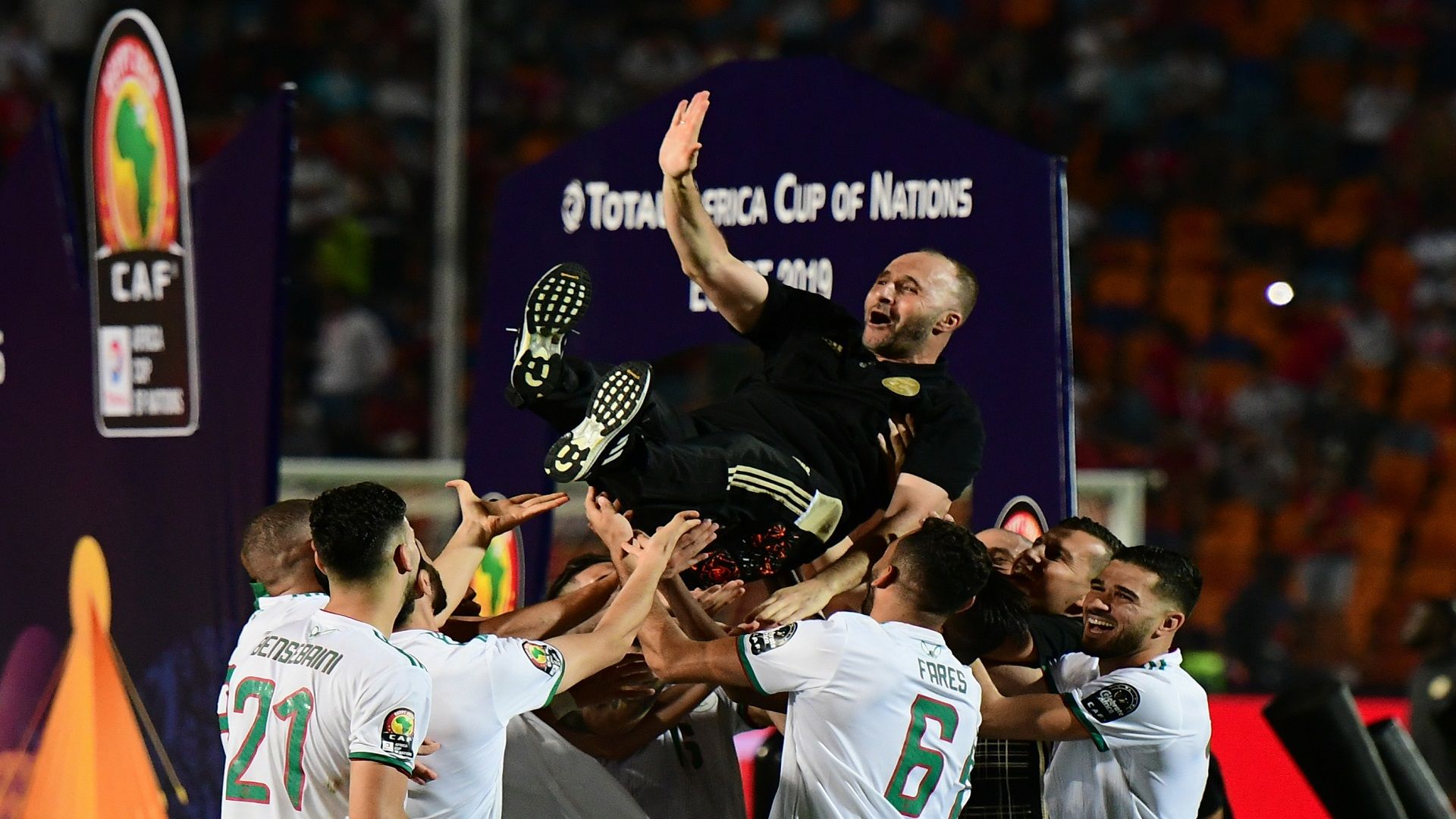 الجزائر بطل أفريقيا 2019
