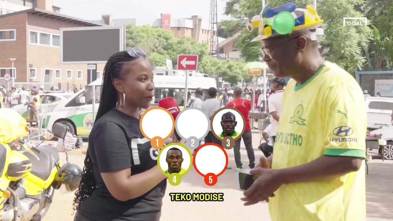 Mamelodi Sundowns fan blind ranking video