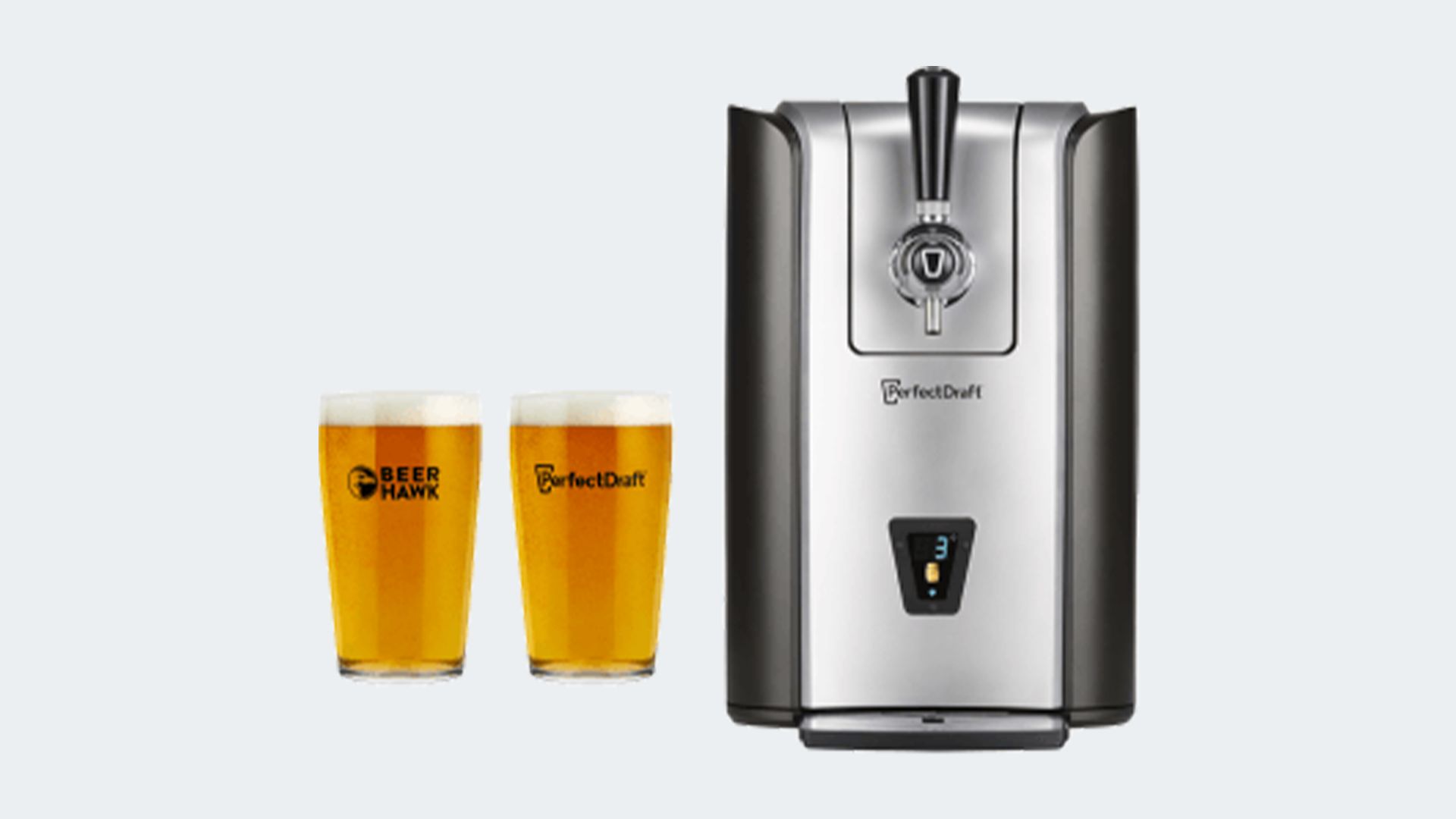PerfectDraft Pro machine & Glassware Bundle 