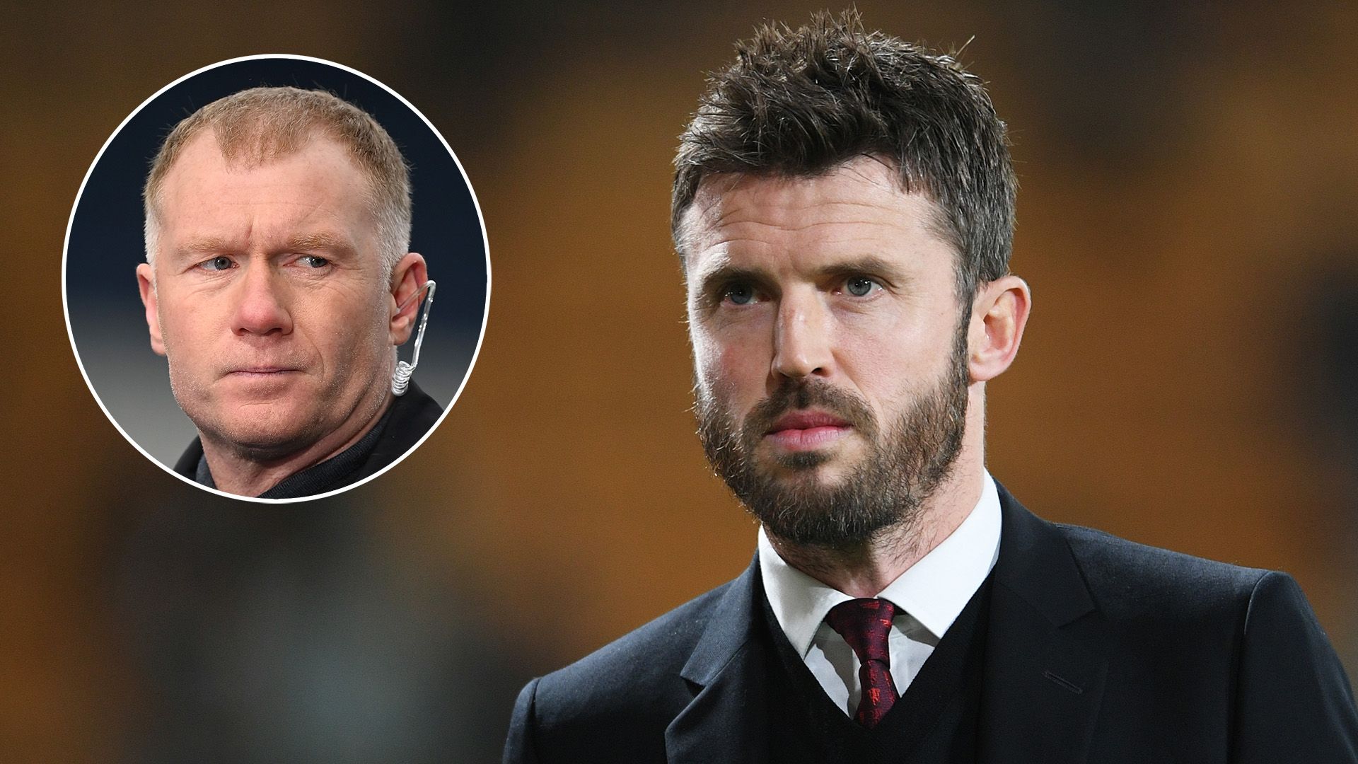 Paul Scholes Michael Carrick Man Utd 2021-22