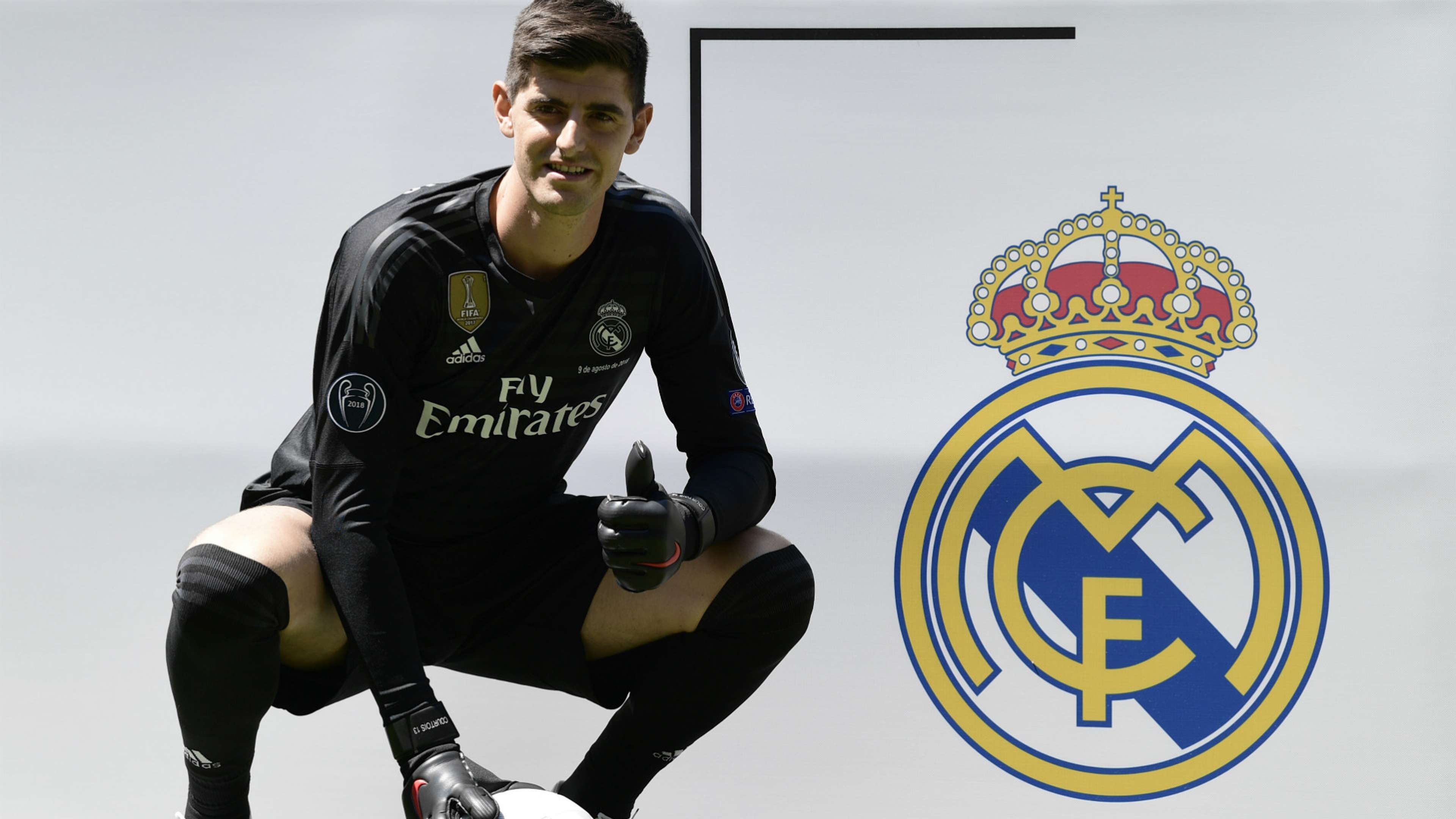 Thibaut Courtois Real Madrid Unveiling