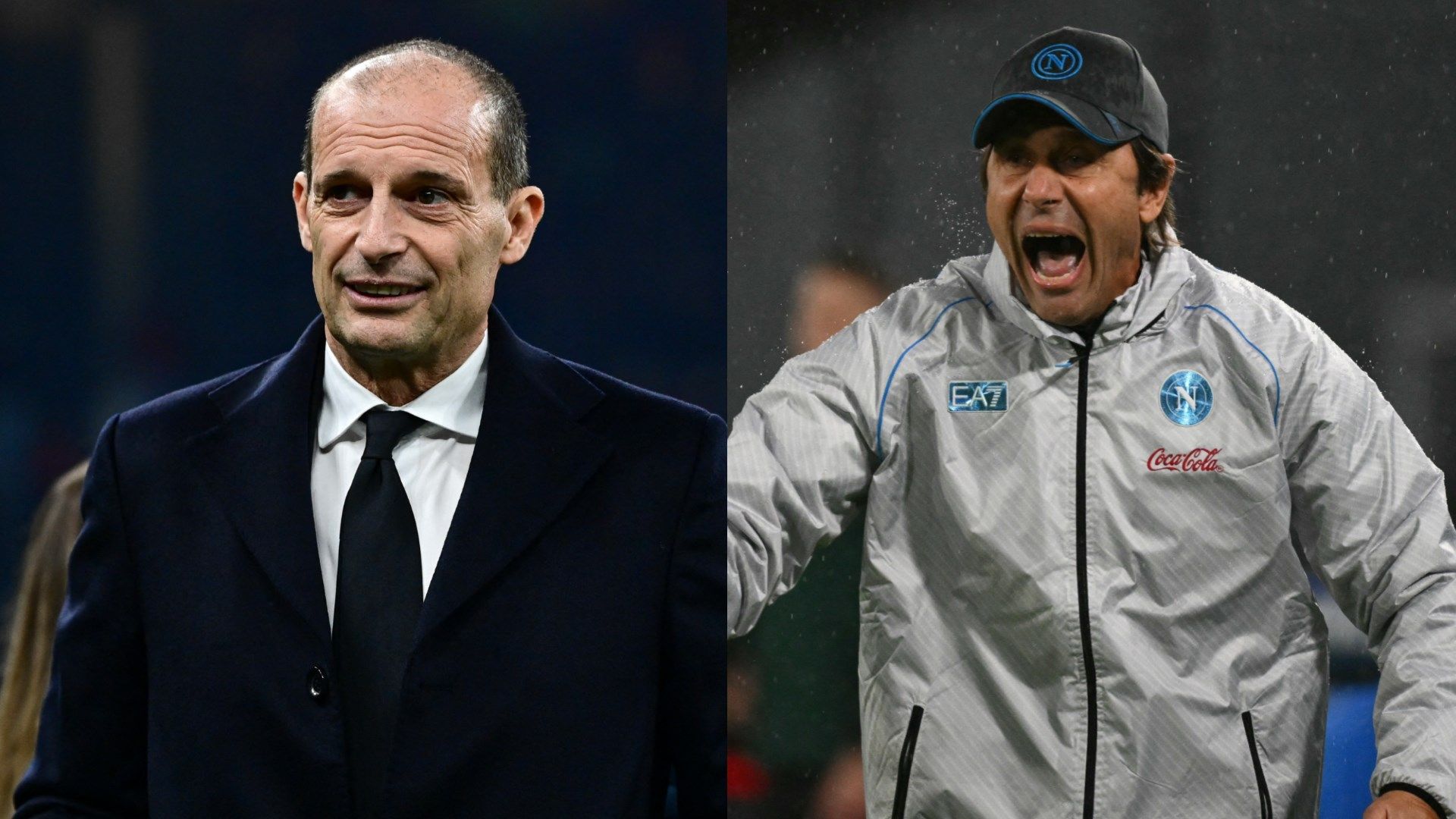 Milan Napoli Allegri Conte