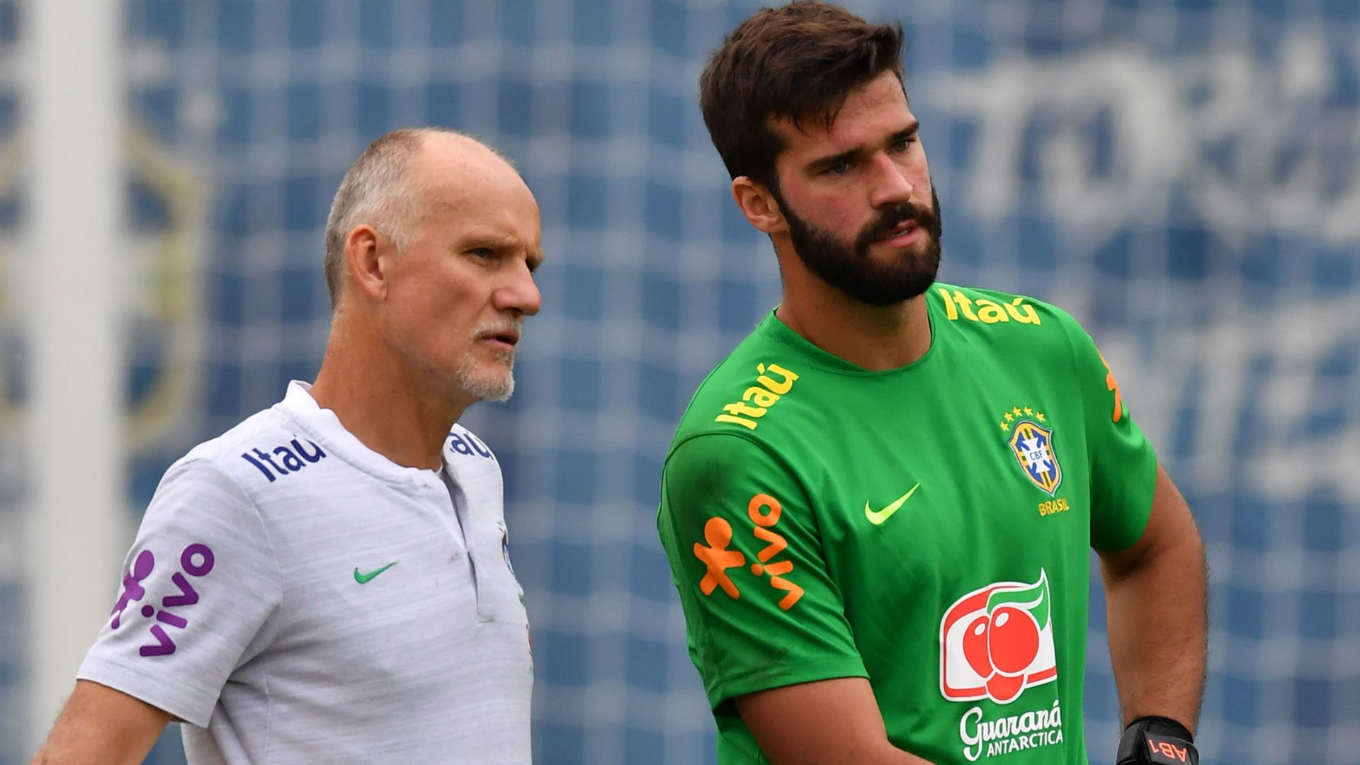 Taffarel Alisson Brasil seleção 13 06 2019