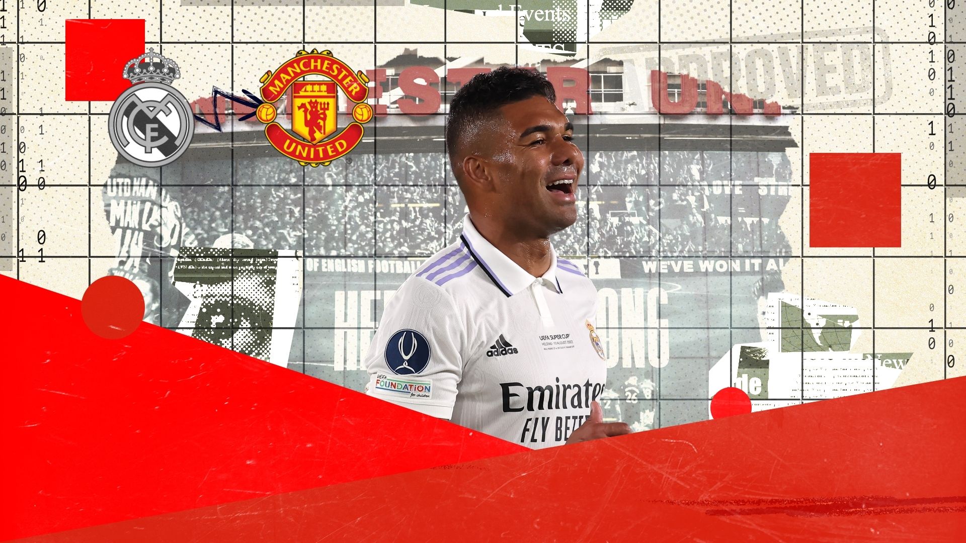 Casemiro Man Utd GFX