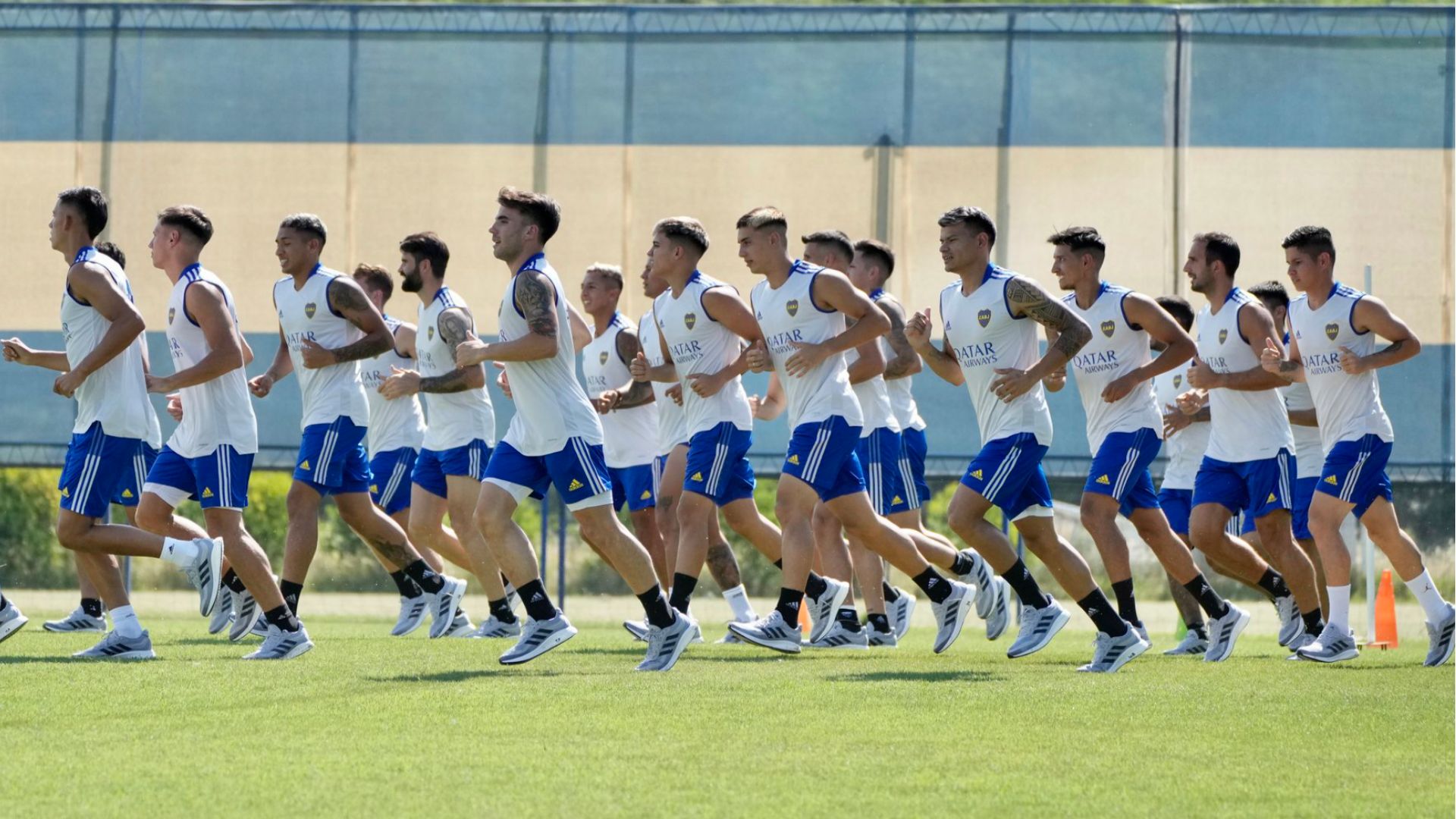 boca juniors entrenamiento pretemporada 2022 