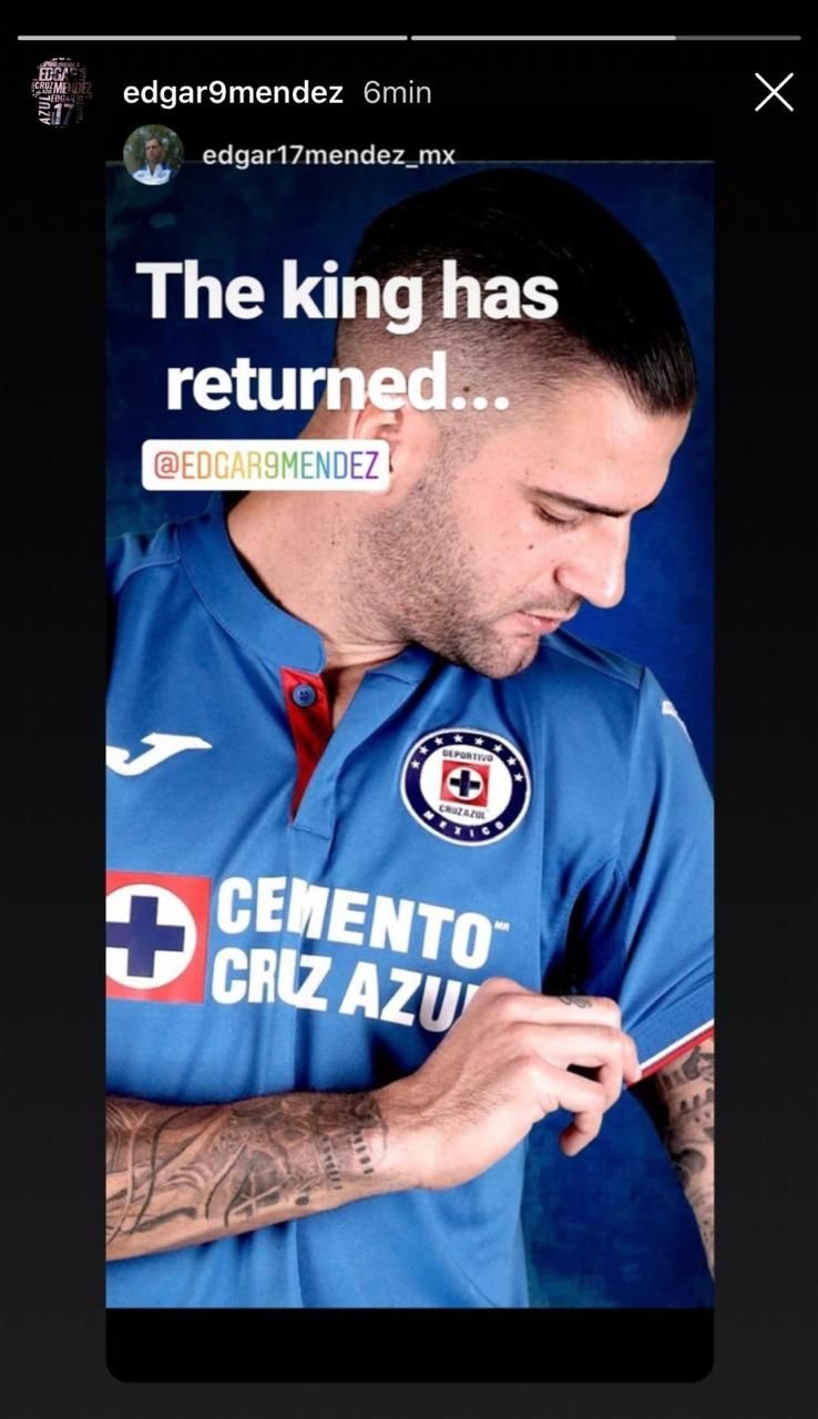 Édgar Méndez Cruz Azul