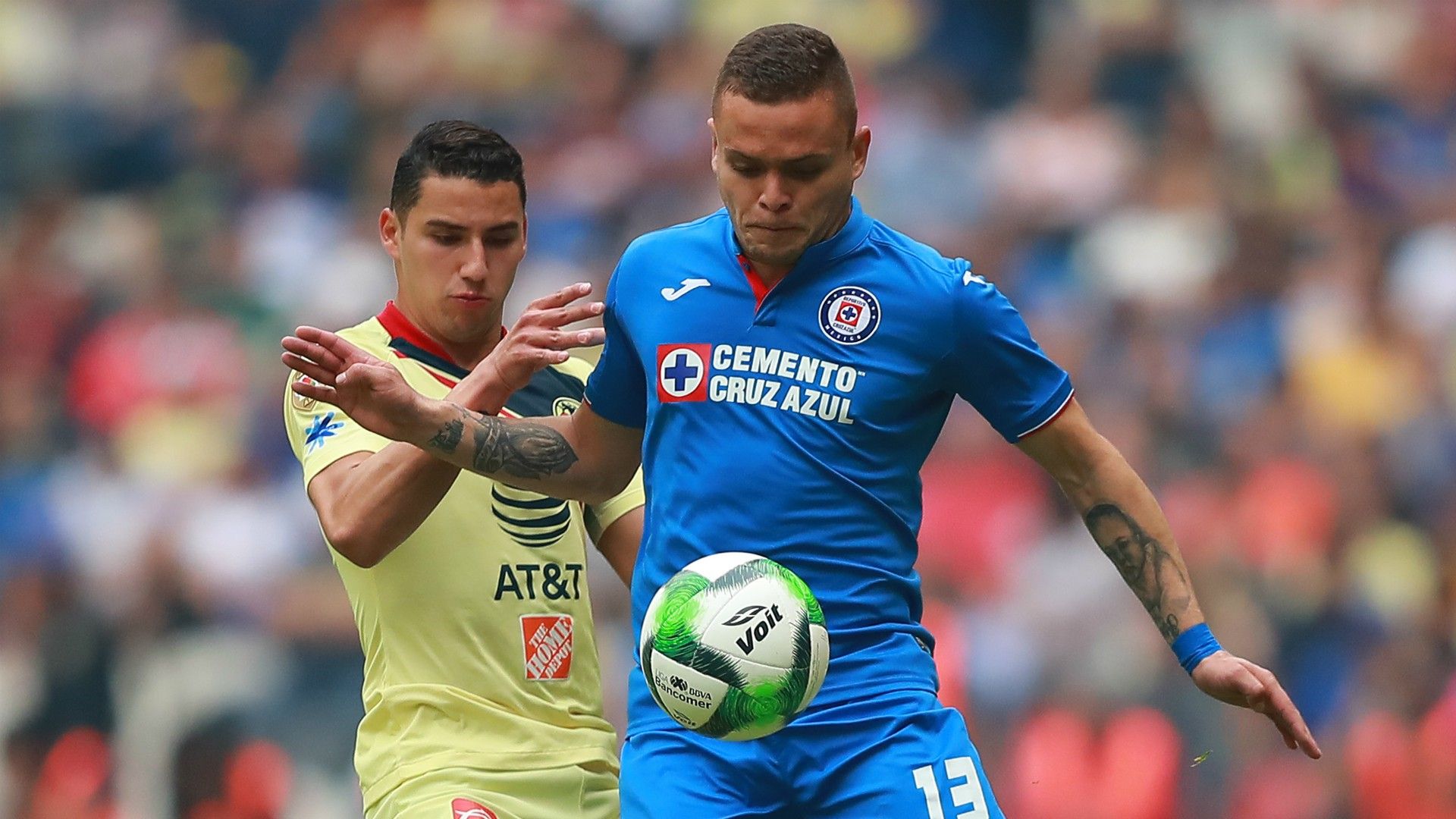 Cruz Azul América Jonathan Rodríguez Jorge Sánchez