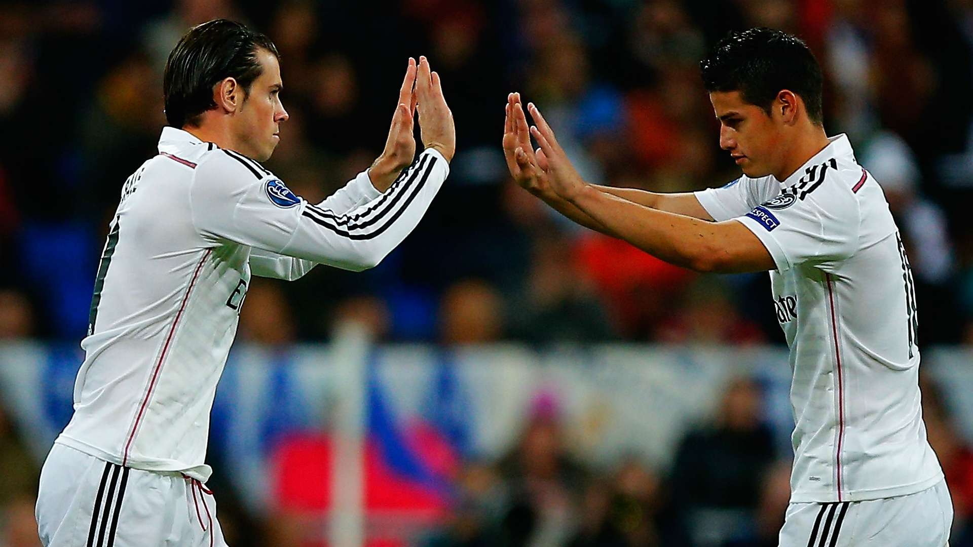 Gareth Bale James Rodriguez Real Madrid La Liga