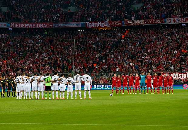 Silence Tribute Vilanova Bayern Munich Real Madrid Champions League Semi Final 04292014