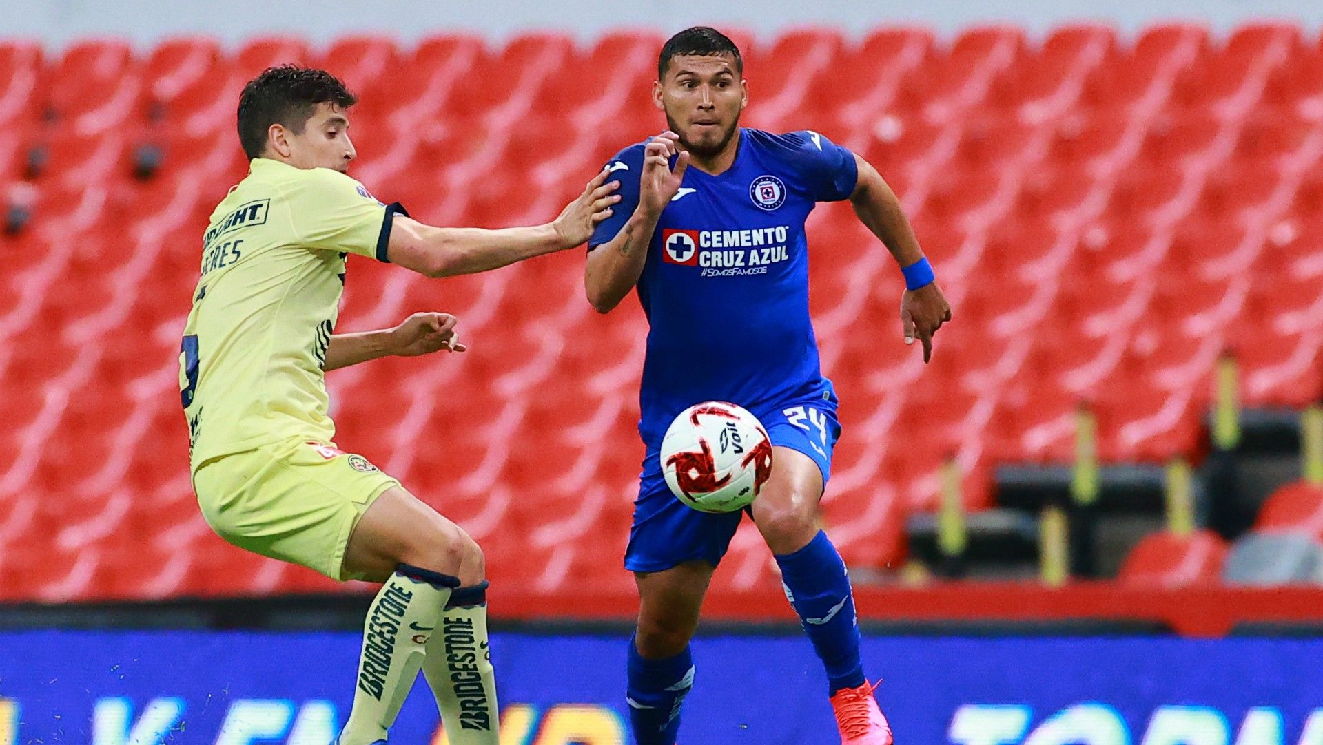 América Cruz Azul Santiago Cáseres Juan Escobar