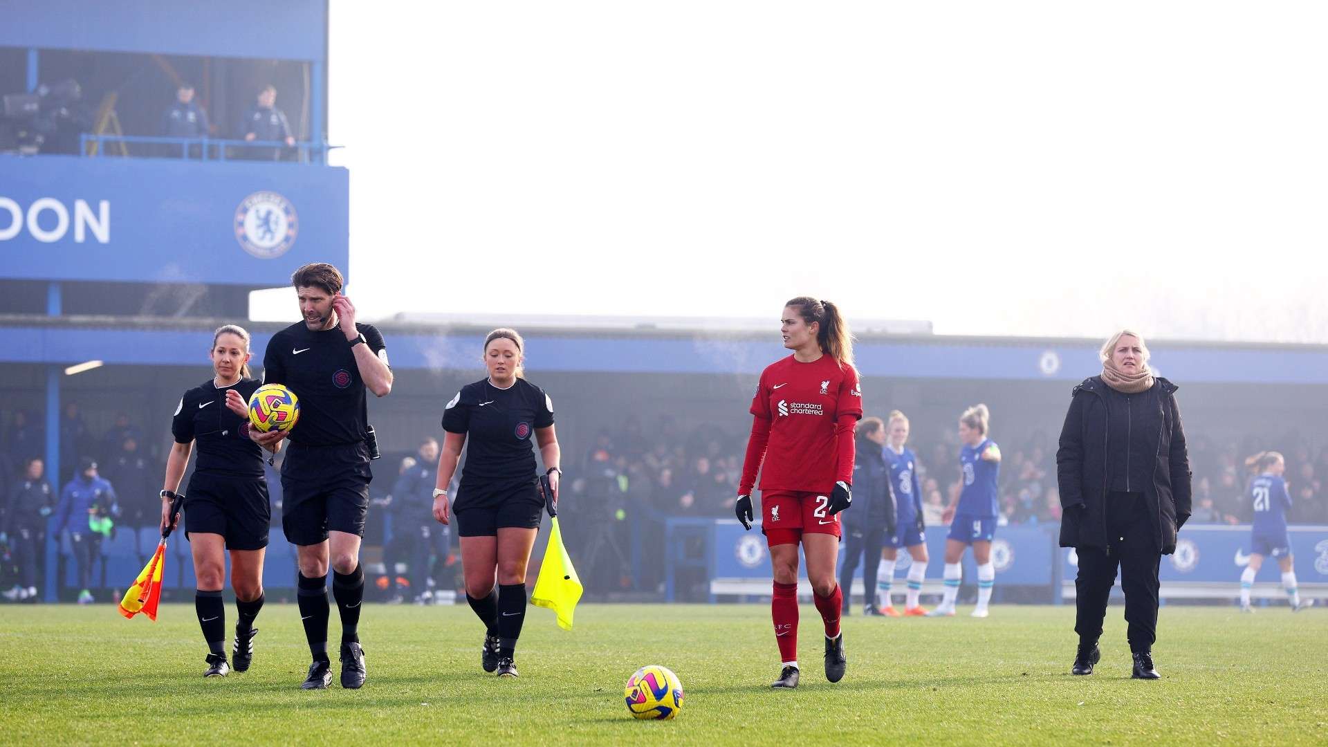 Chelsea Liverpool WSL abandoned 2022-23