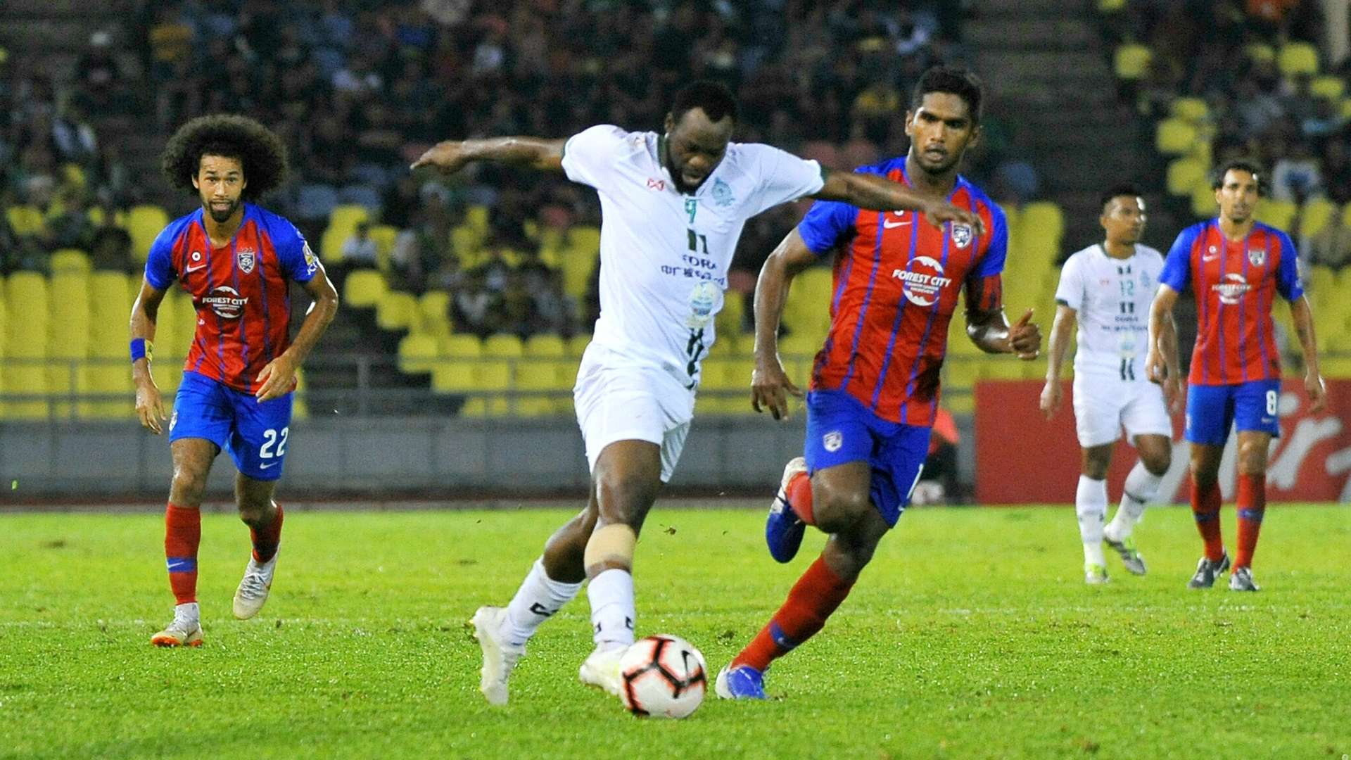 Davy Angan, Melaka v Johor Darul Ta'zim, Malaysia Super League, 25 June 2019