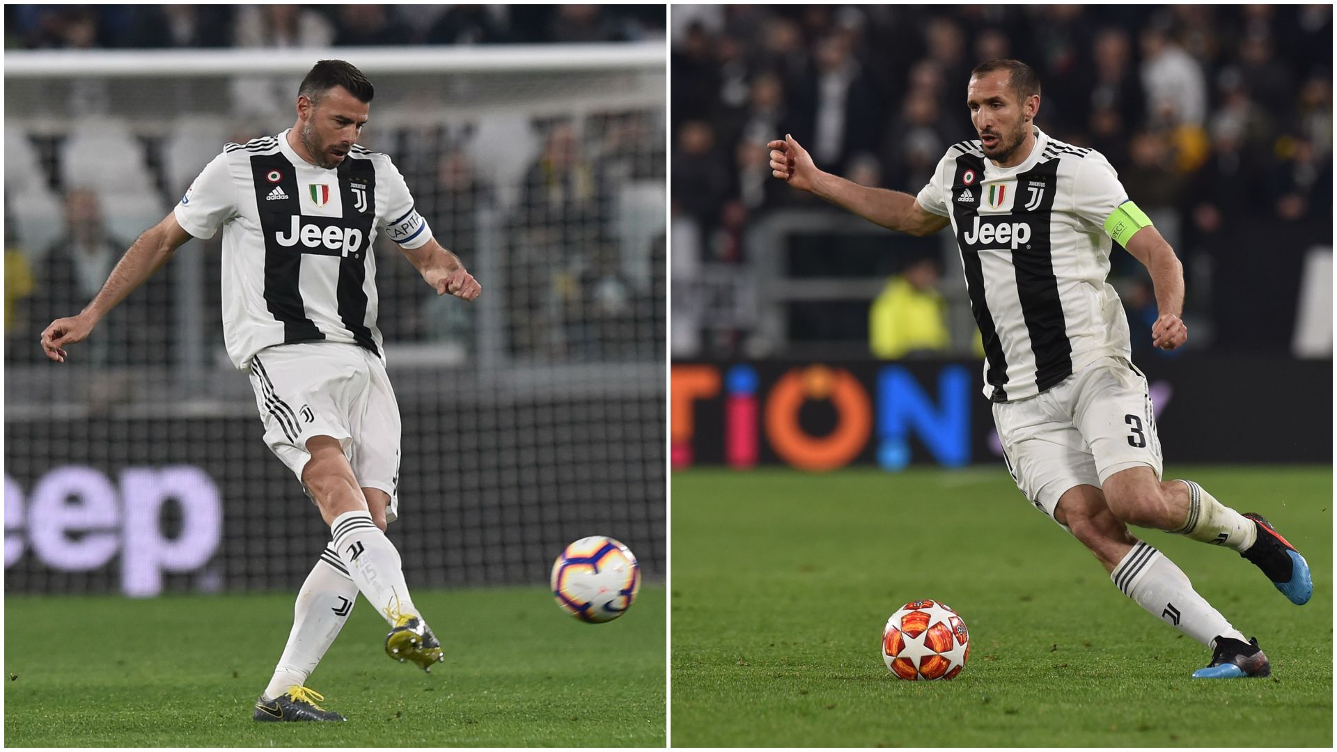 Barzagli Chiellini Juventus