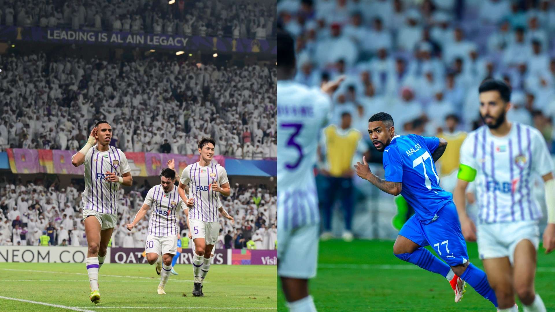 Soufiane Rahimi Al Ain Malcom Hilal AFCCL 2024