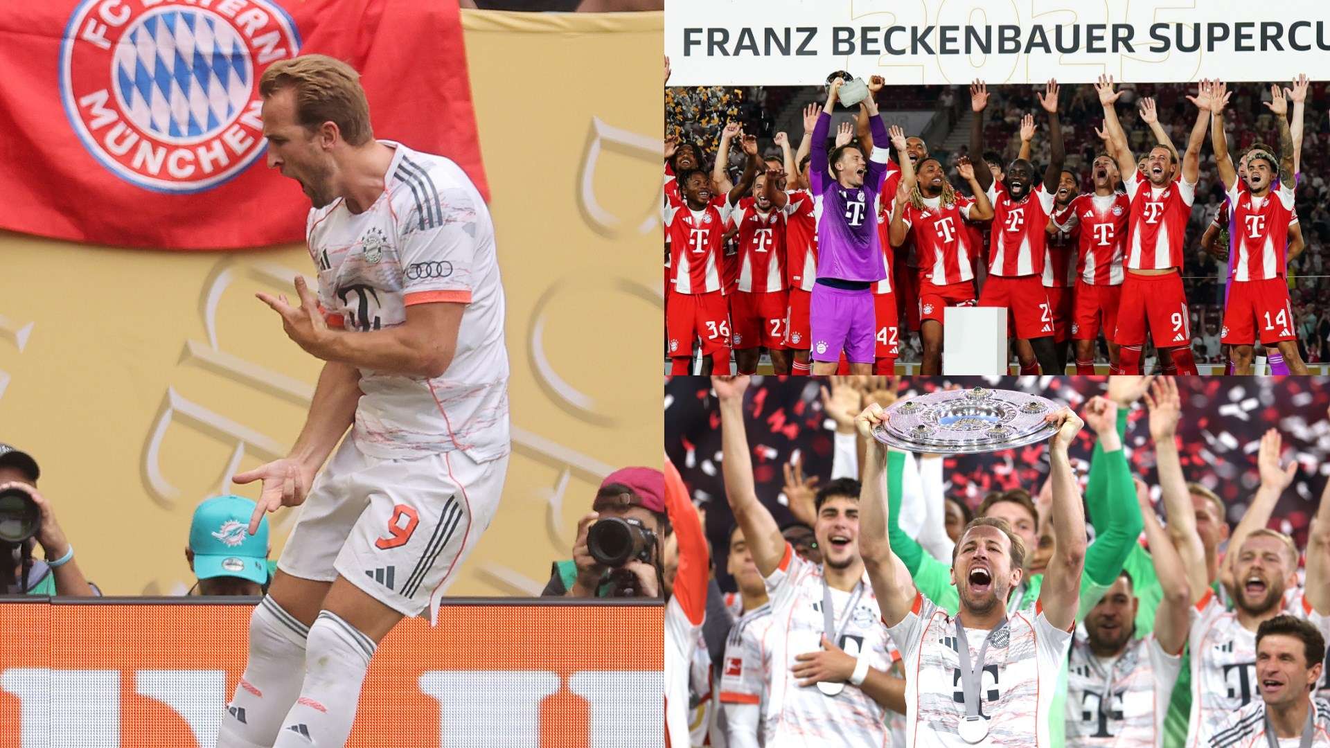 Harry Kane Bayern Munich Franz Beckenbauer Super Cup