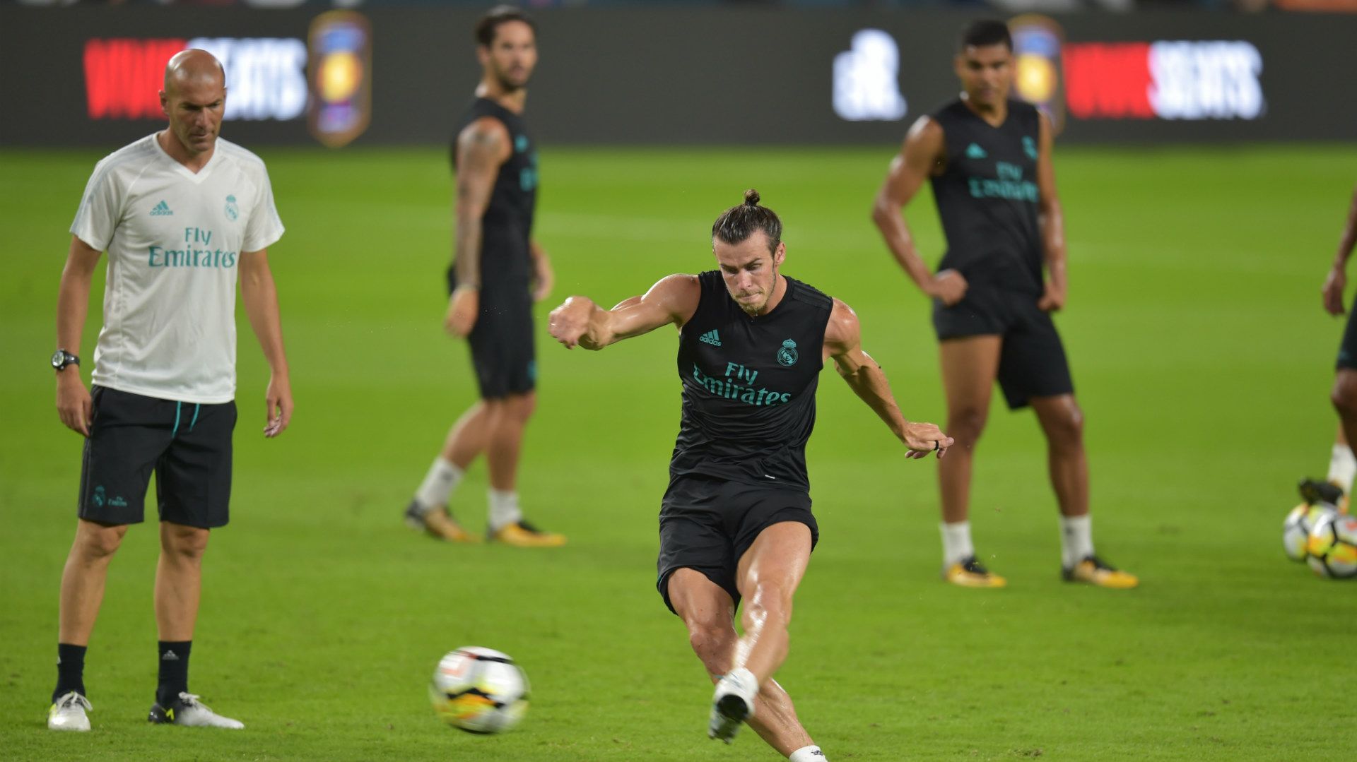 Zinedine Zidane Gareth Bale Real Madrid