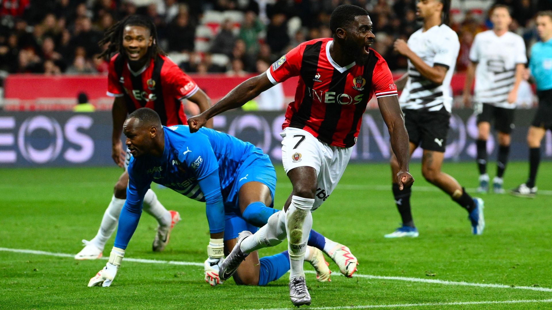 Jeremie Boga Nice Rennes Ligue 1