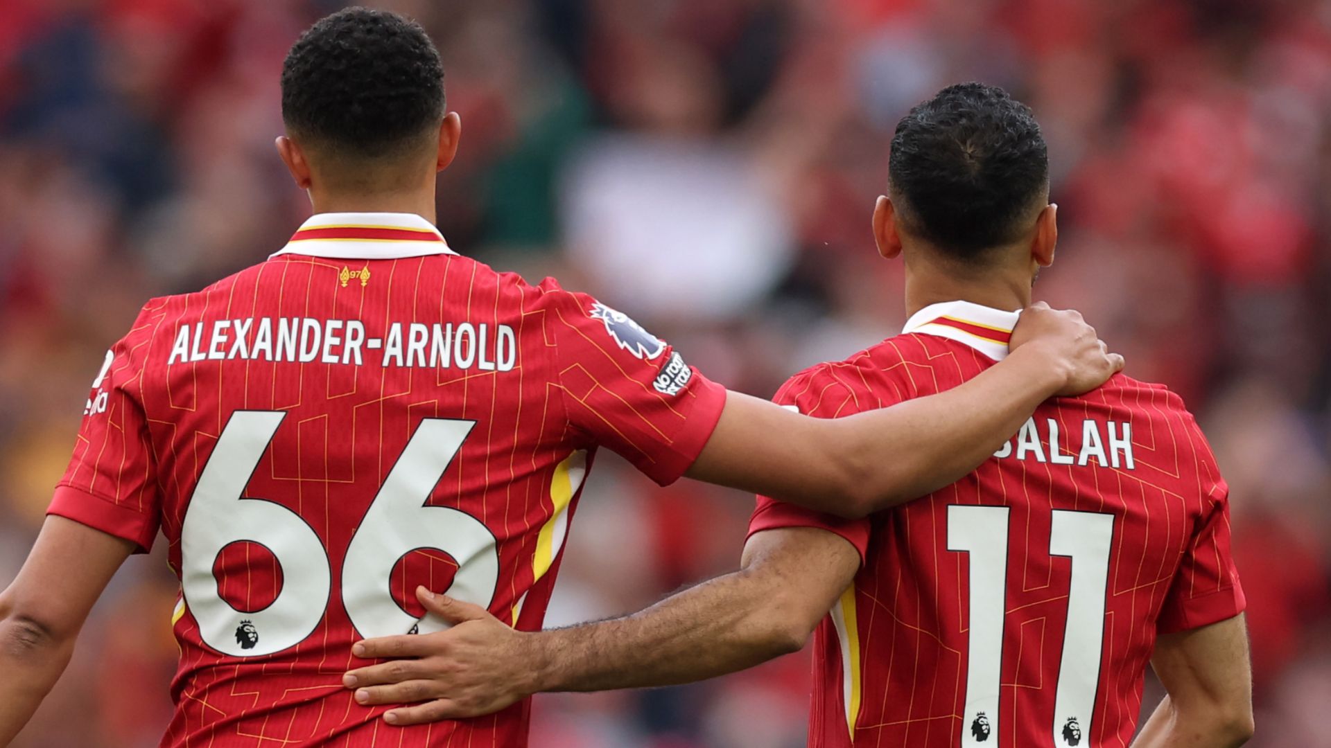Trent Alexander-Arnold Mohamed Salah Liverpool