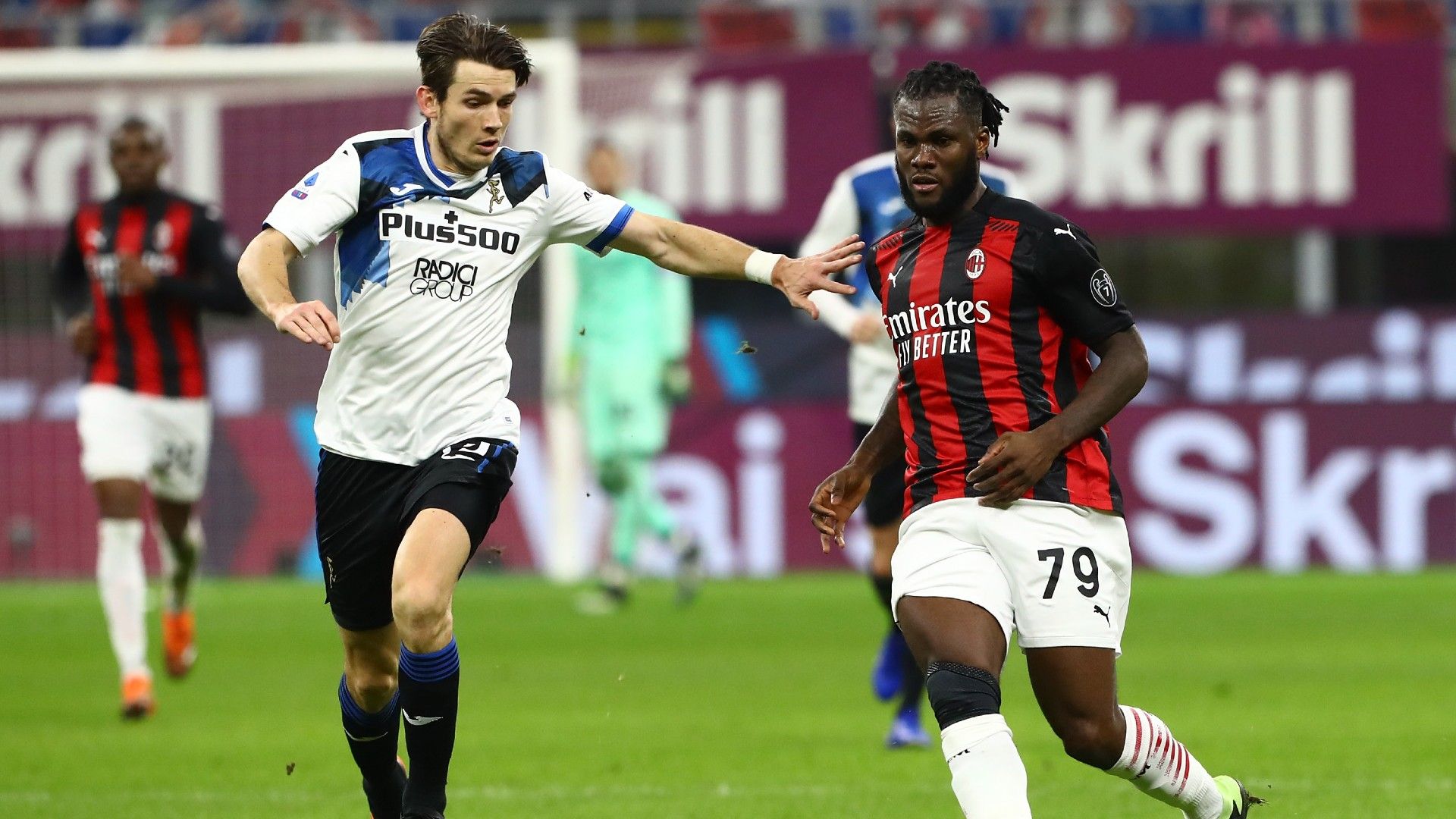 Marten De Roon Franck Kessie Milan Atalanta