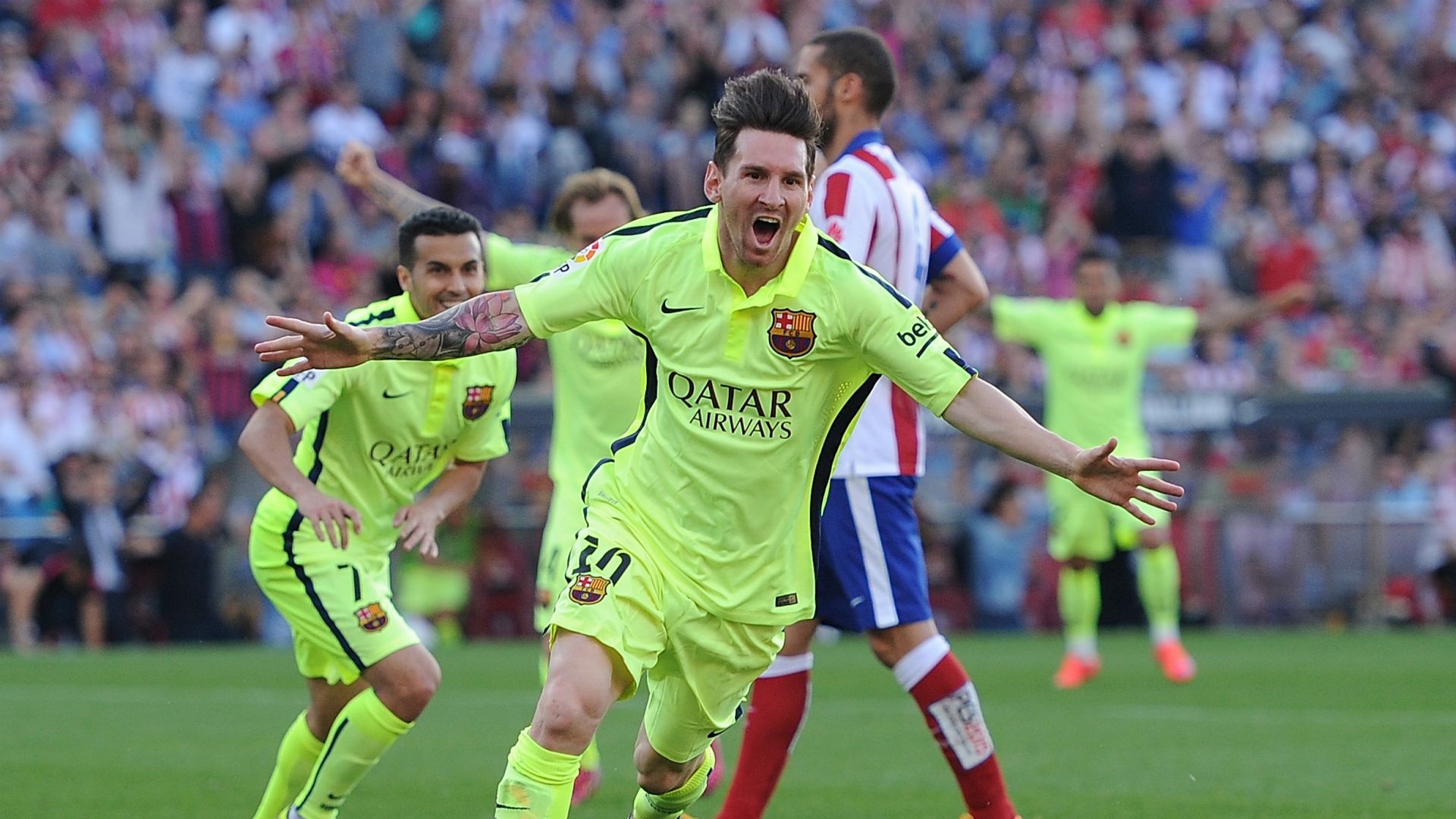 Lionel Messi Atletico de Madrid Barcelona Liga BBVA 05172015