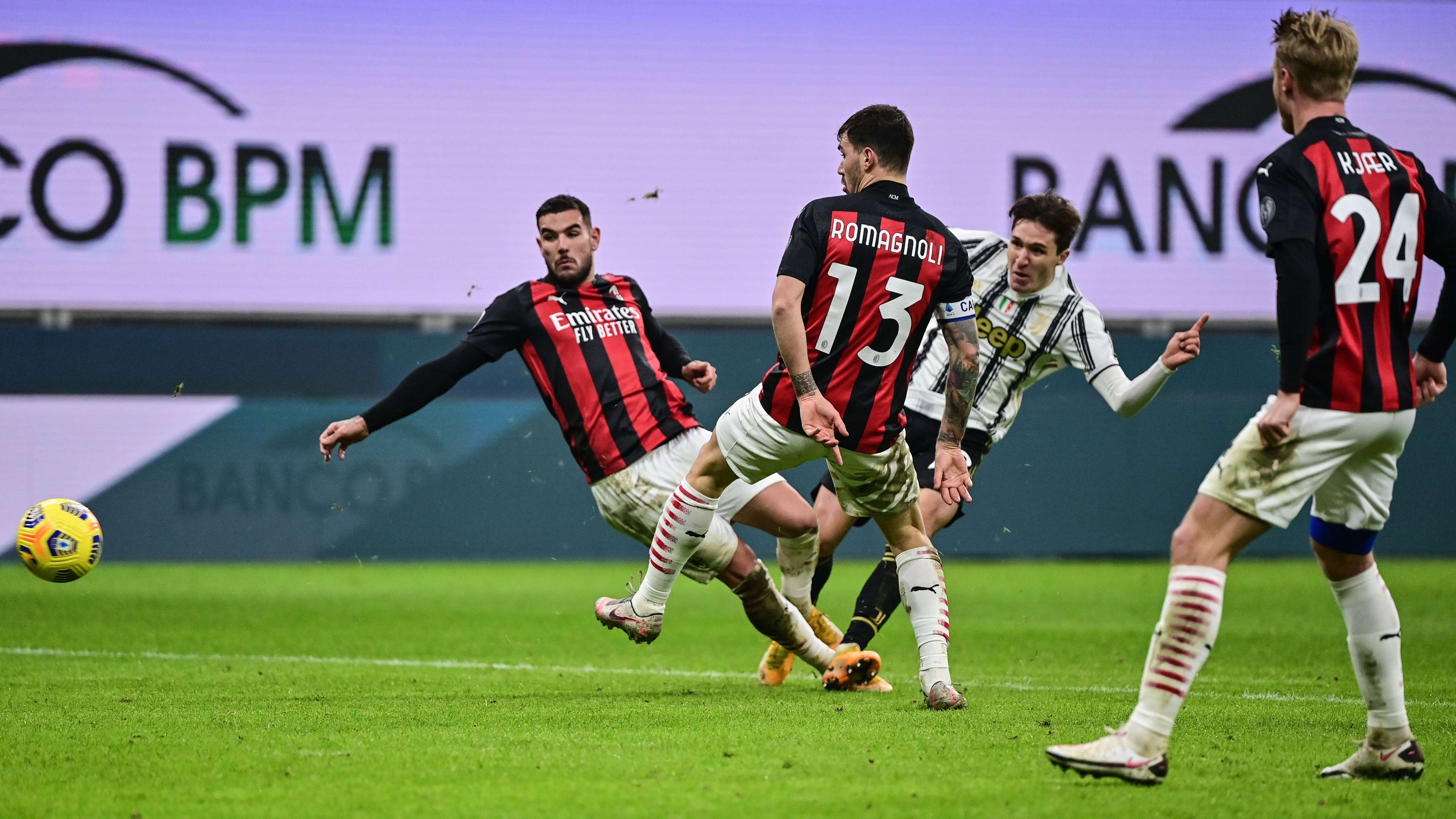 Federico Chiesa Goal Milan Juventus 2020-2021