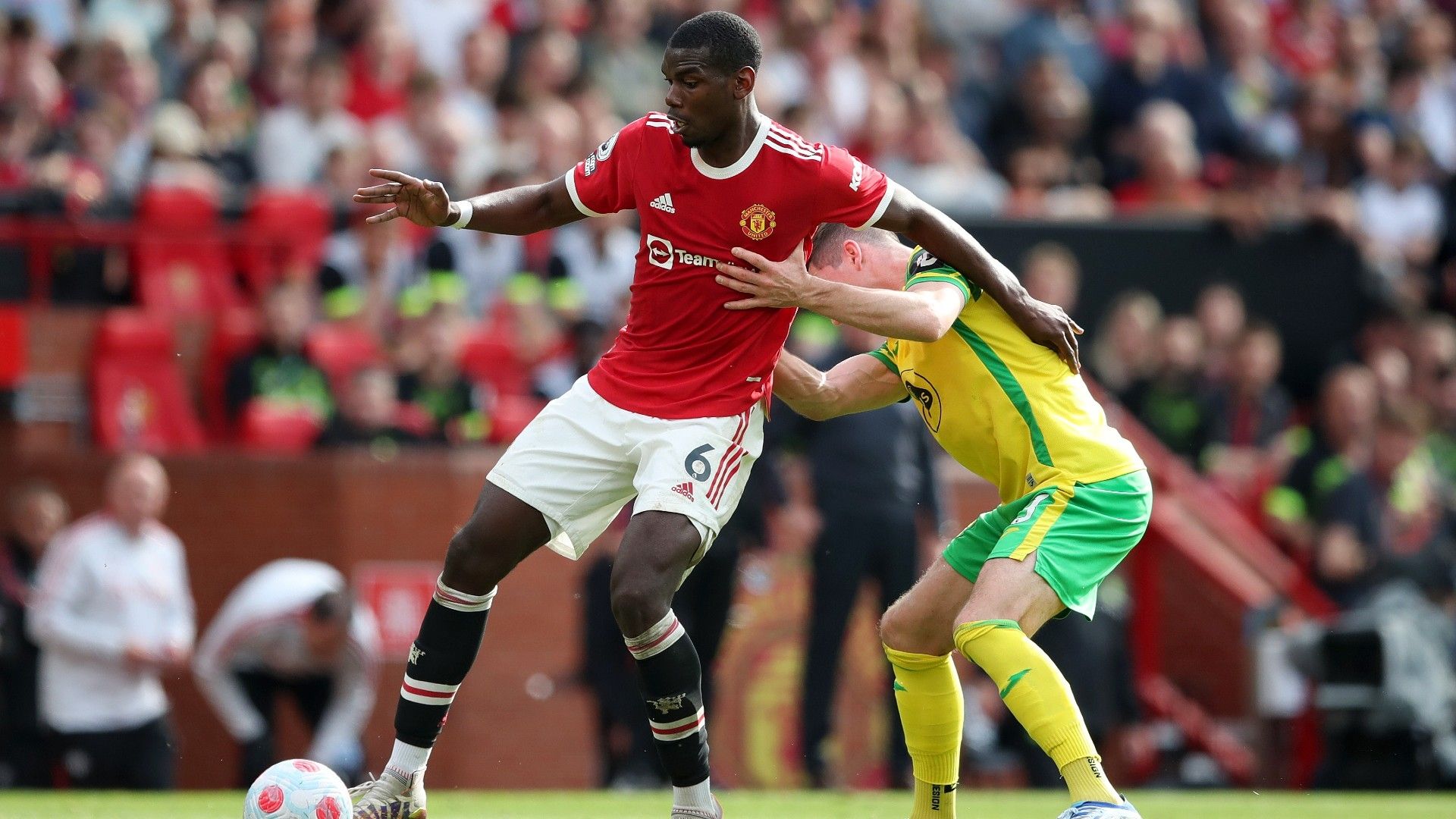 Paul Pogba Man Utd Norwich 2022