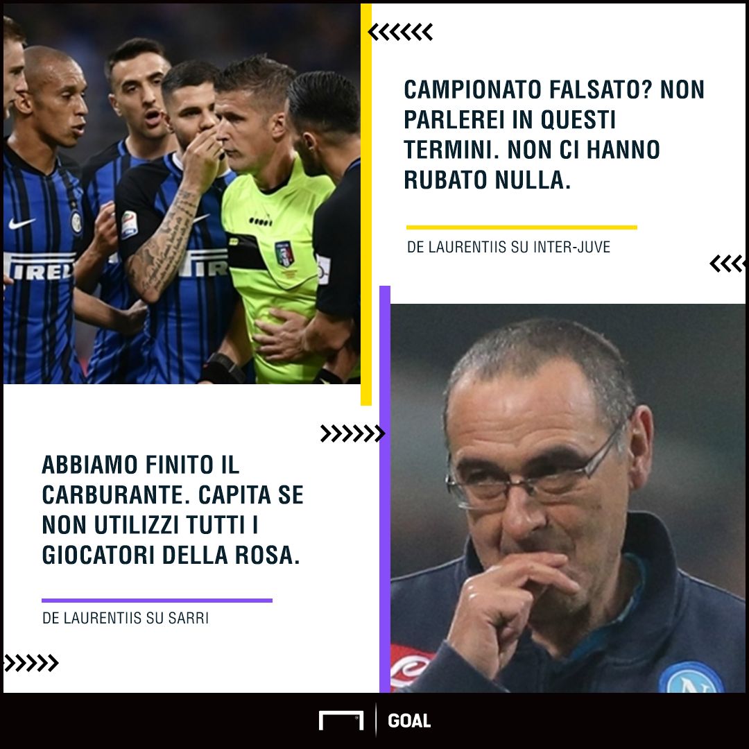 PS De Laurentiis Sarri