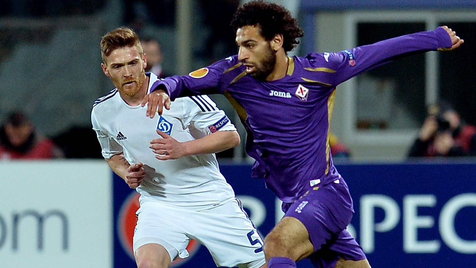 Mohamed Salah Fiorentina Dynamo Kiev Europa League