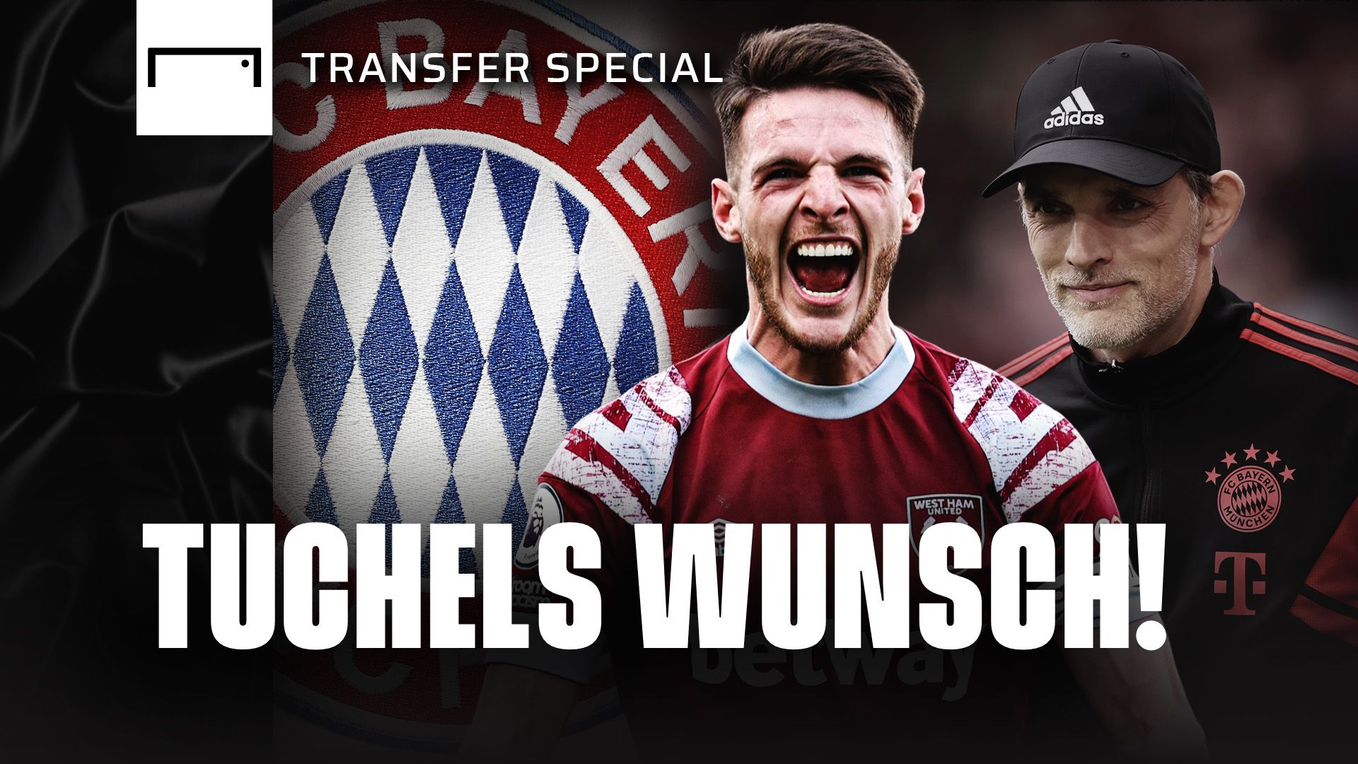 GFX Thomas Tuchel Declan Rice Bayern