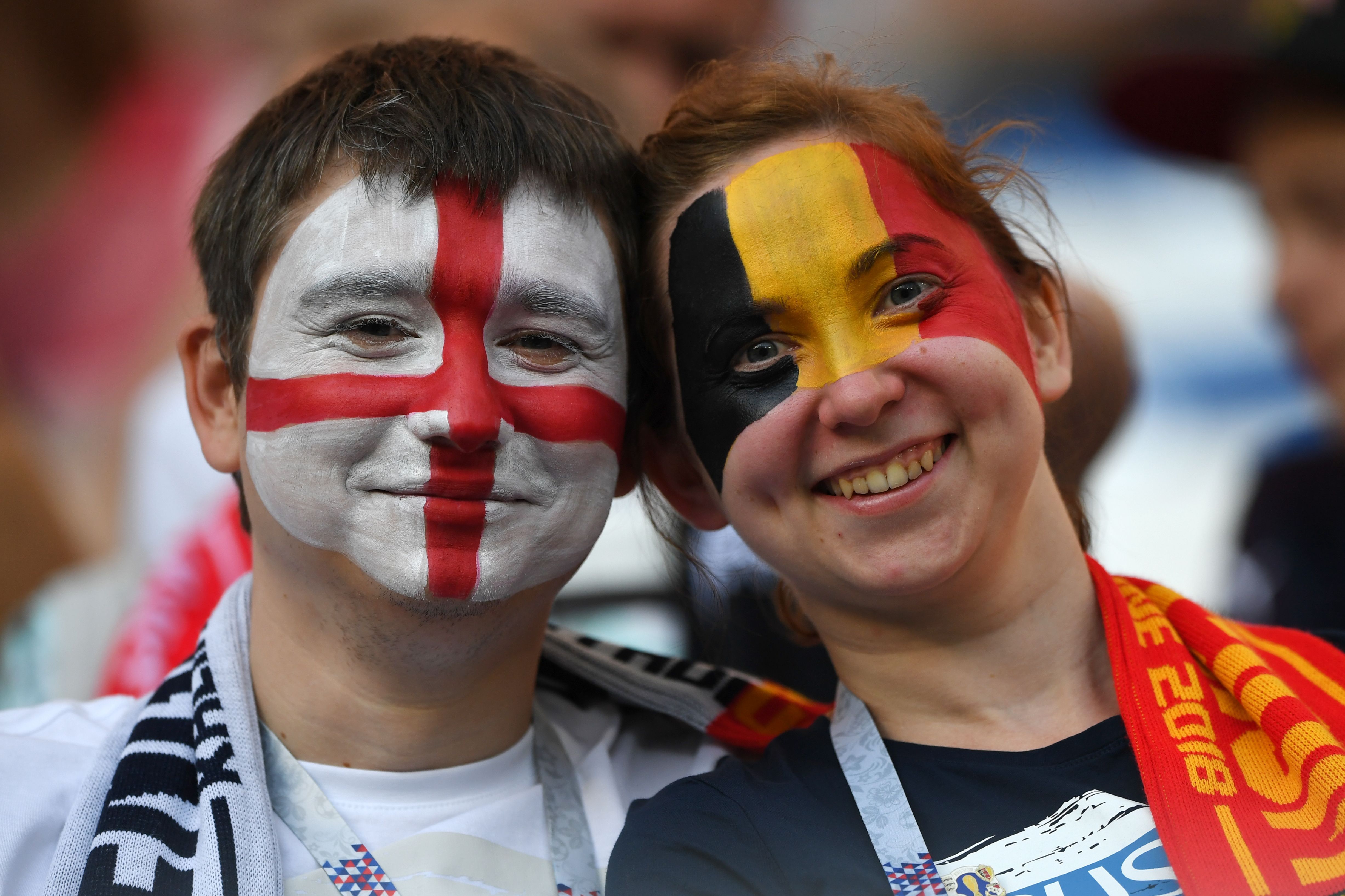 England Belgien Fans