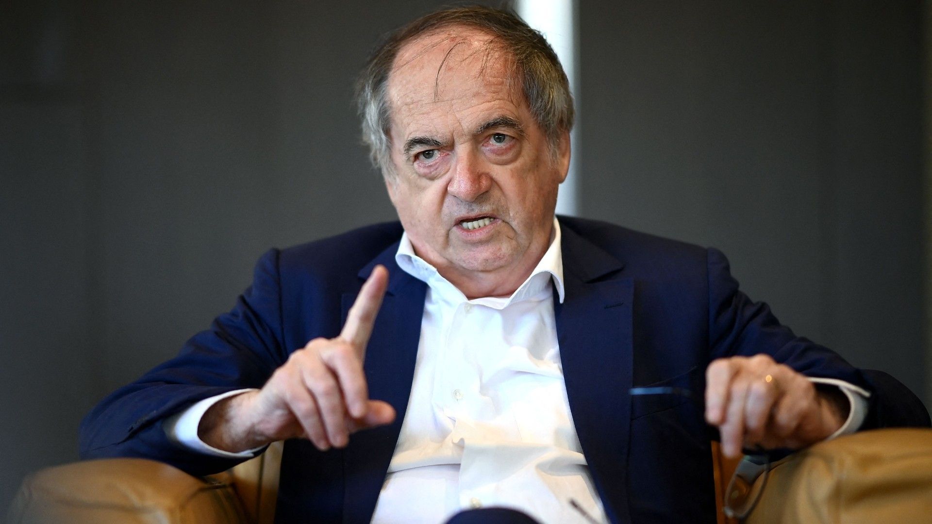 Noel Le Graet France Football Federation president 2021