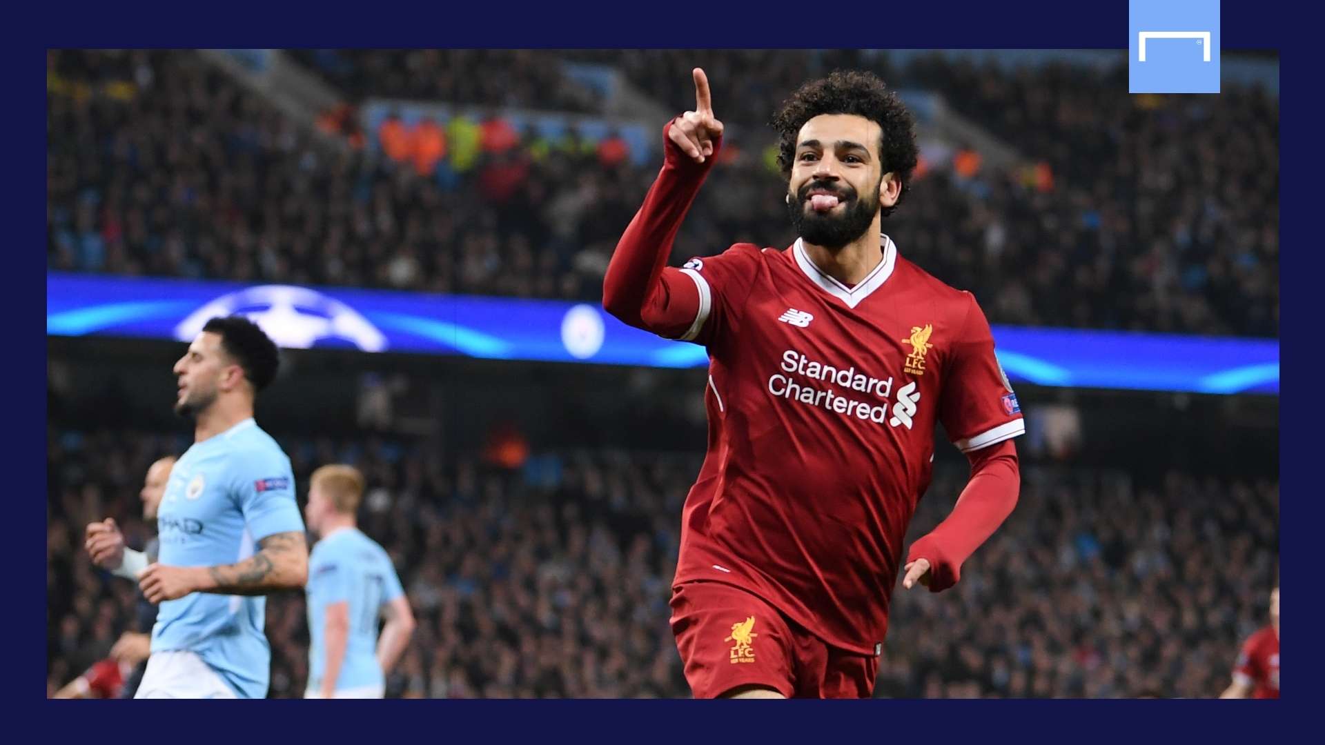 Mohamed Salah Liverpool Manchester City GFX