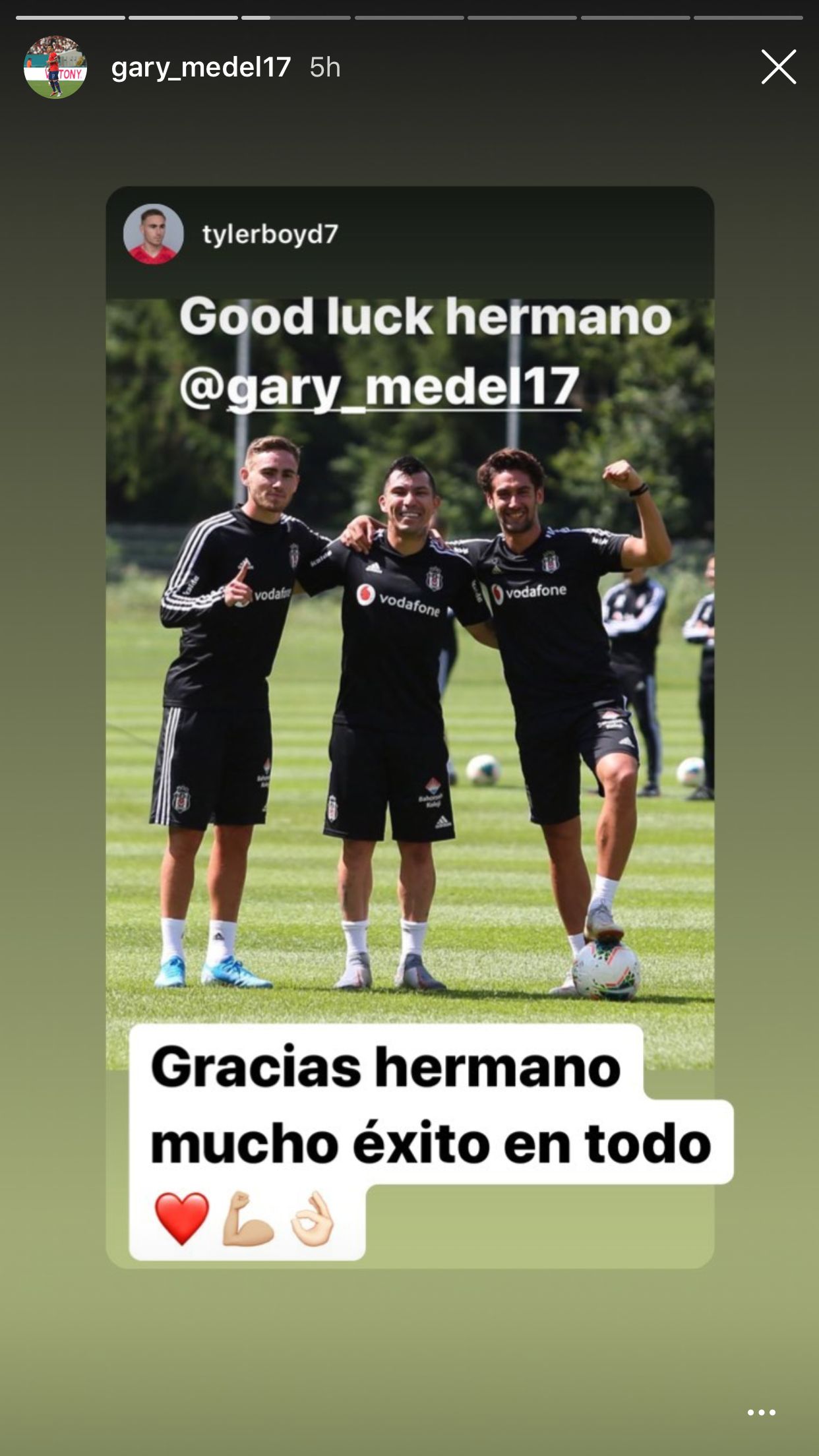 Gary Medel Instagram
