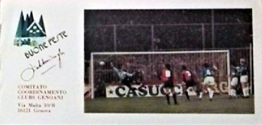 Cartolina Genoa Branco