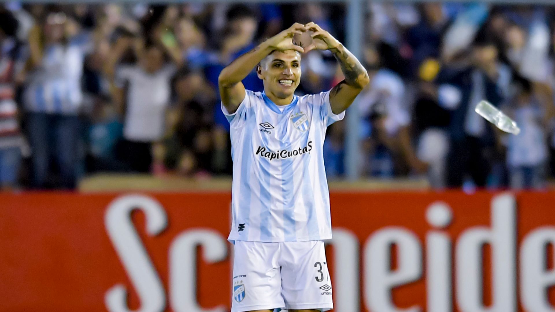 mateo coronel atletico tucuman river torneo binance 28042023